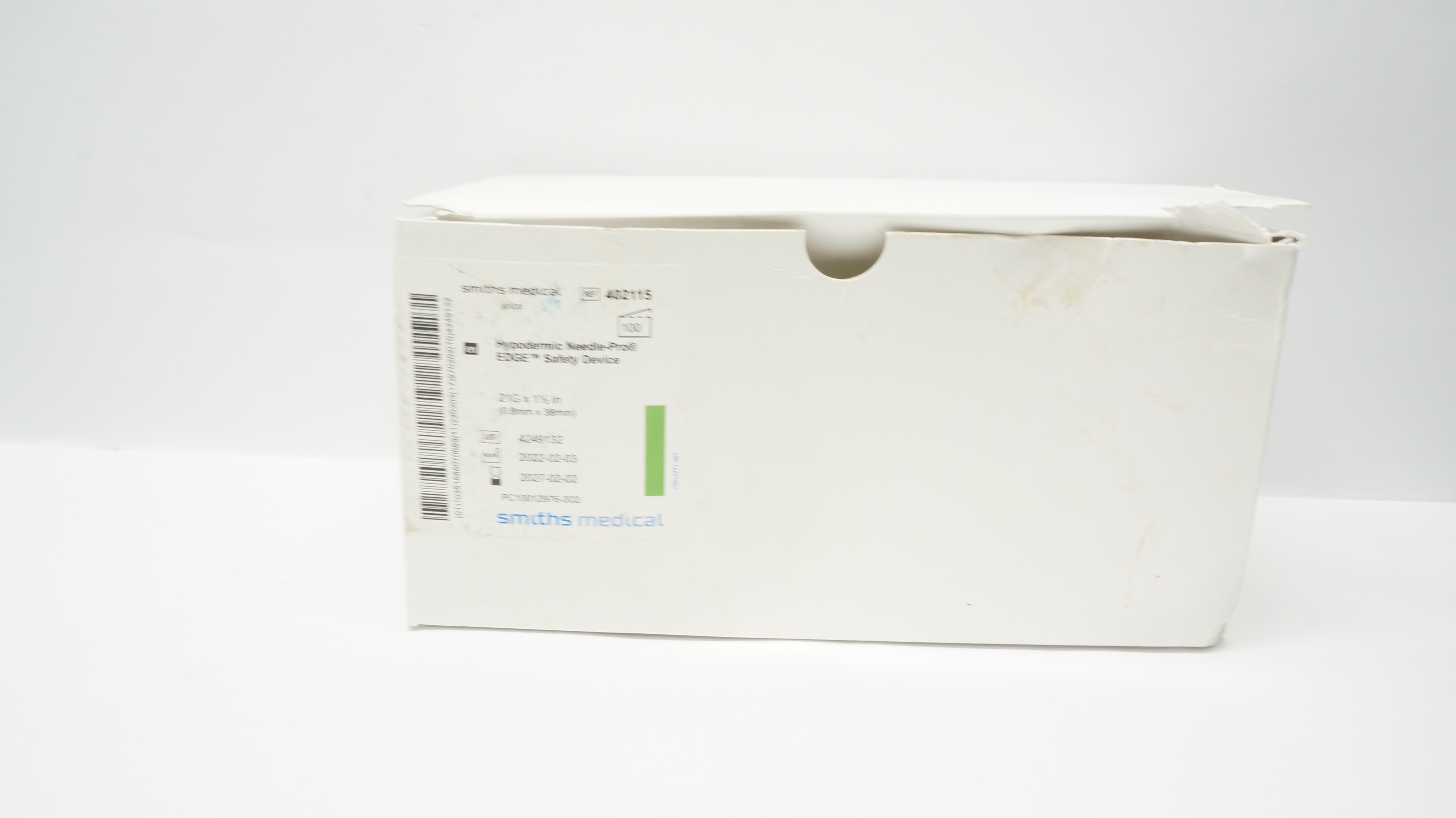 Smiths Medical 402115 Hypodermic Ndle-Pro Safety Device 21G x 1-1/2in-Box of 95