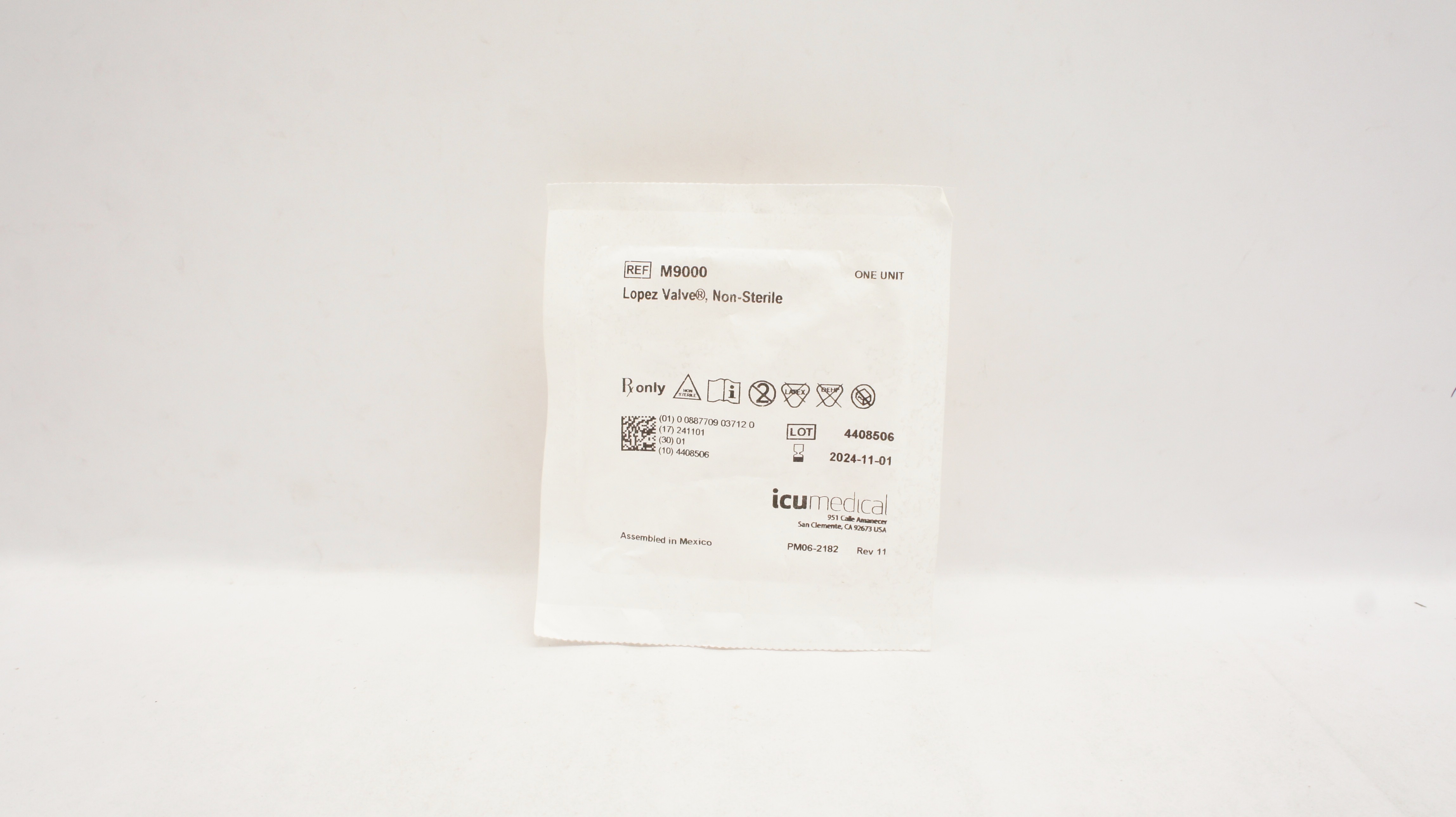 ICU Medical M9000 Lopez Valve Non-Sterile
