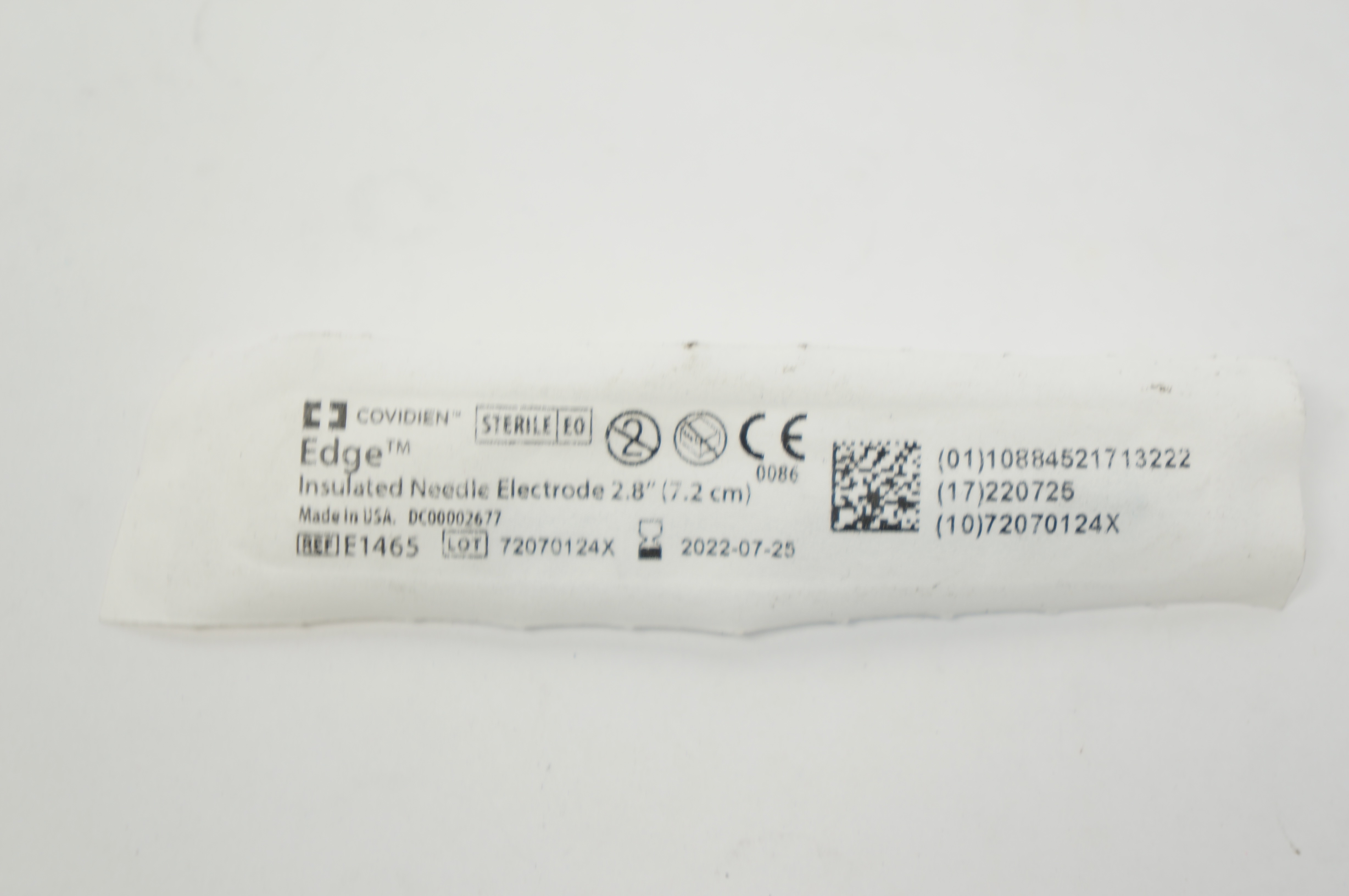 Covidien E1465 Edge Insulated Ndle. Electrode 2.8inch (x)