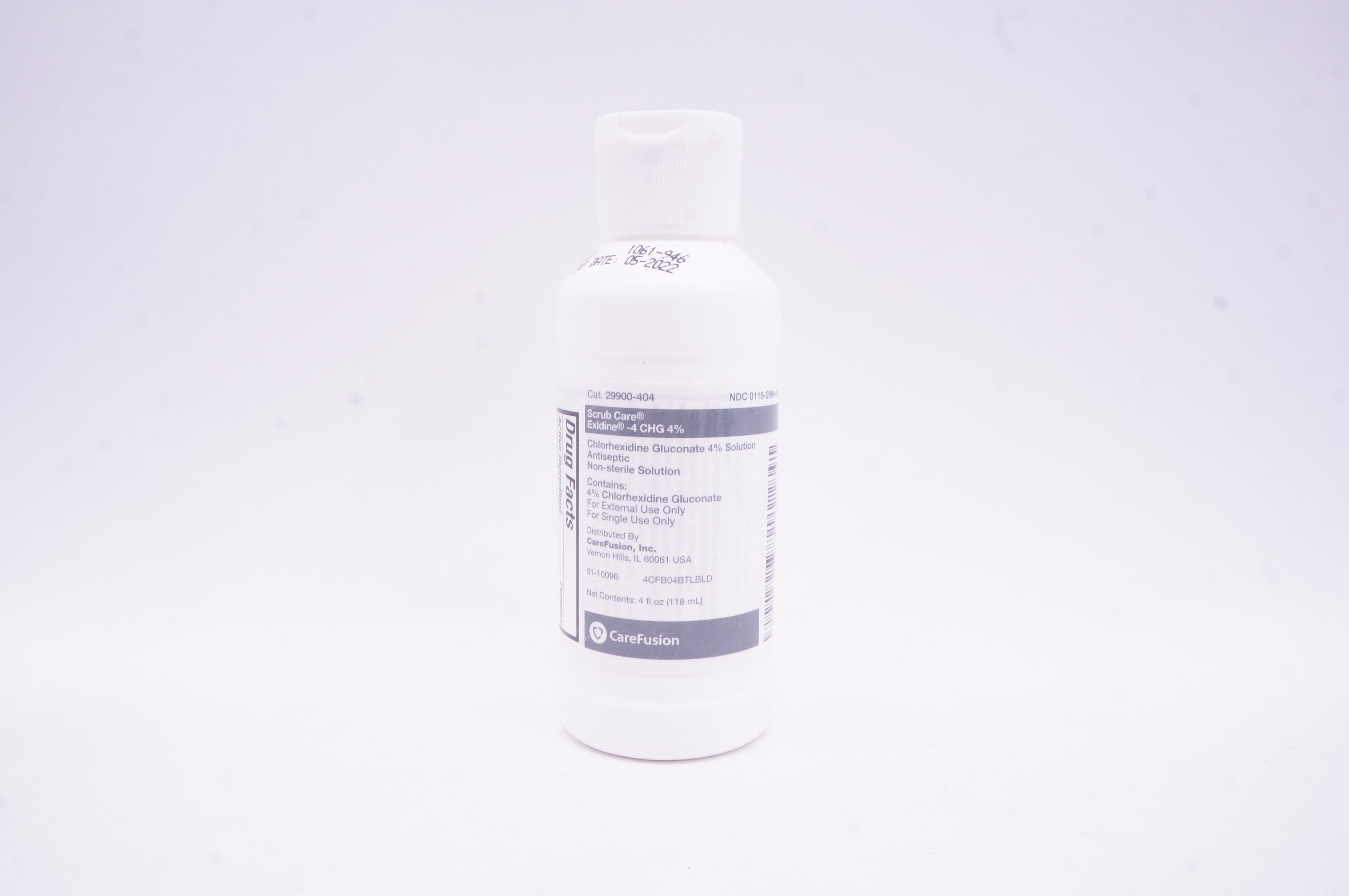 CareFusion 29900-404 Scrab Care Exedine -4 CHG 4% Solution 4 fl. oz.