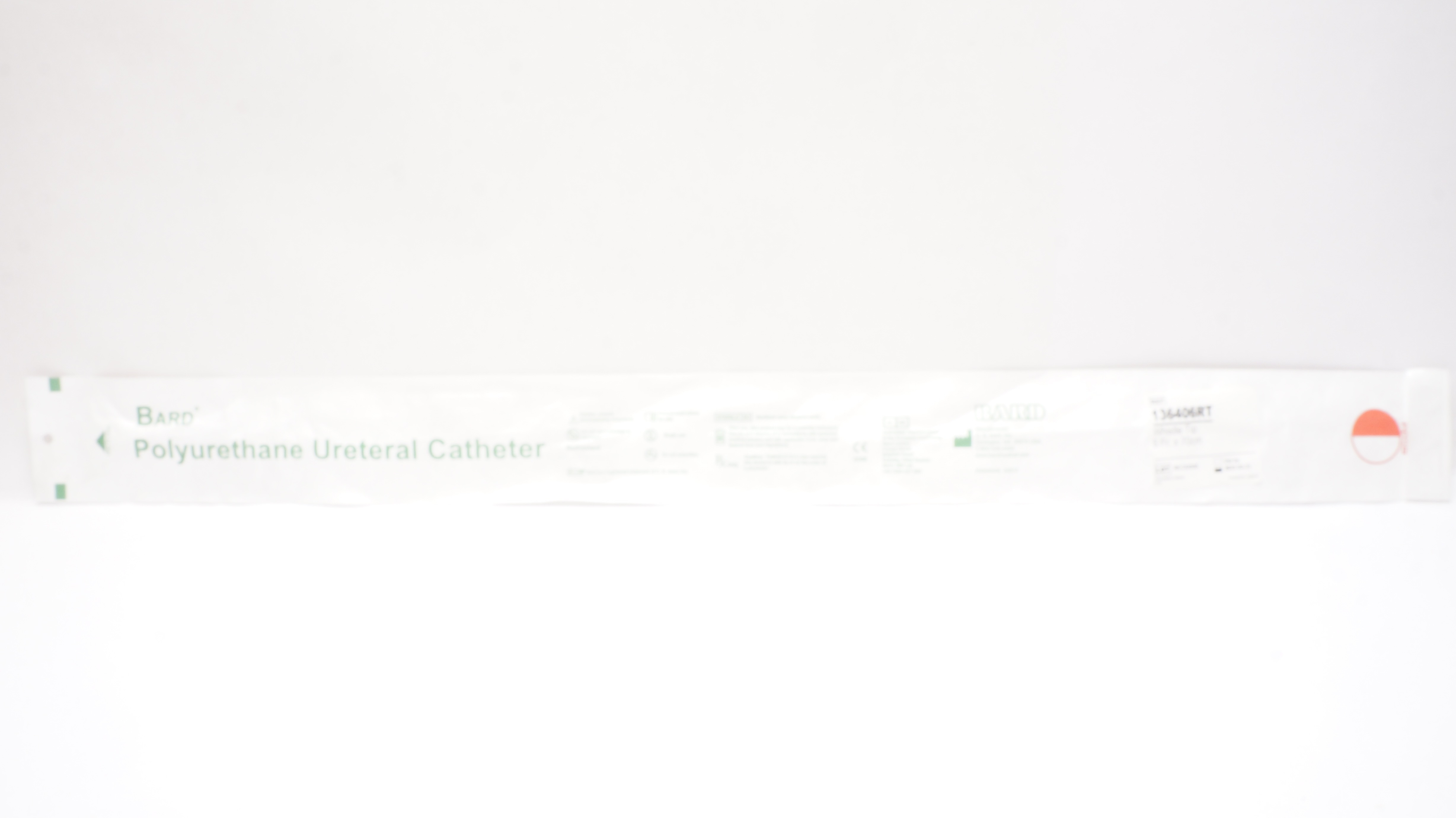 Bard 136406RT Polyurethane Ureteral Cath. Whistle Tip Right 6Fr x 70cm (x)