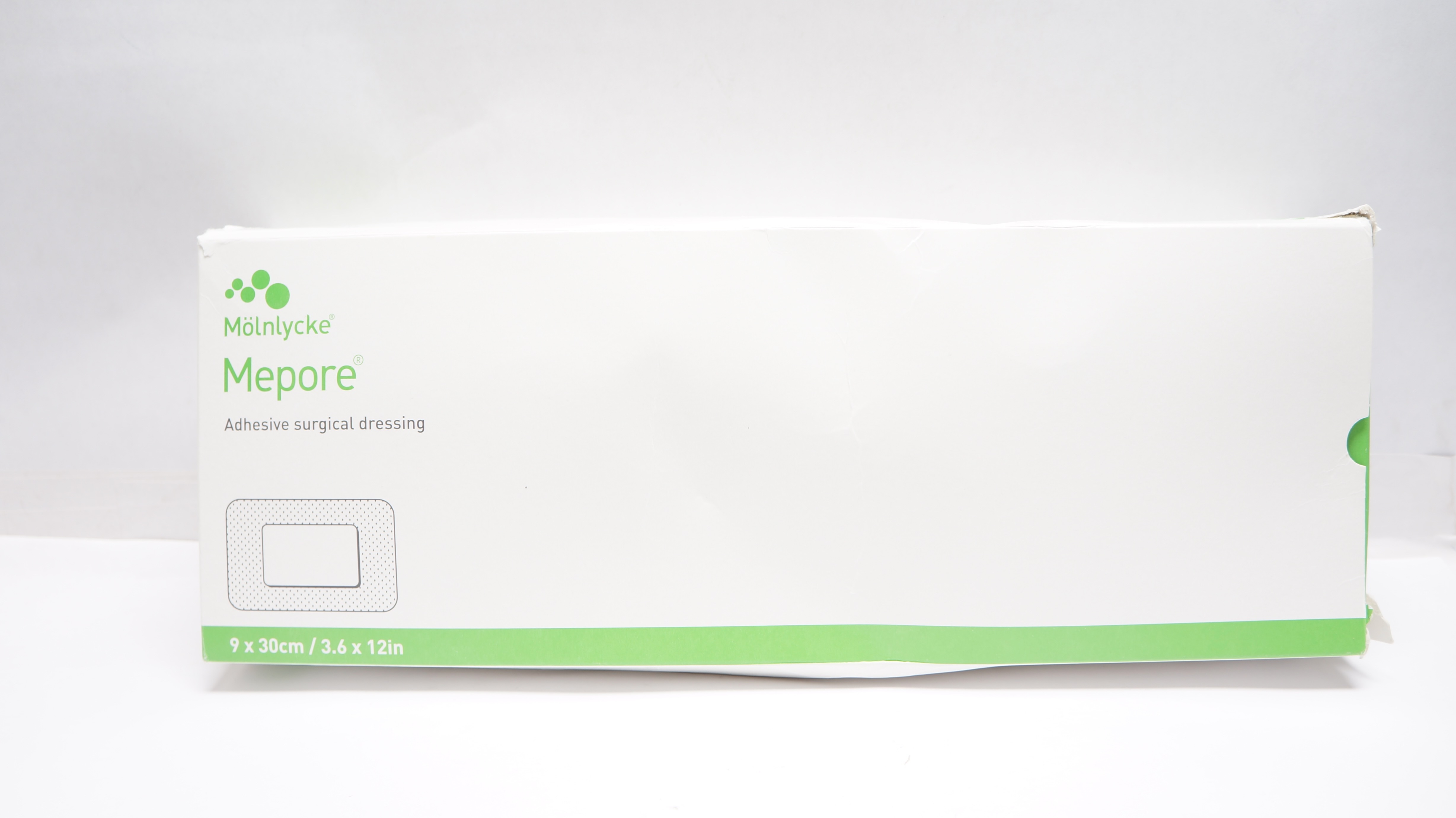 Mölnlycke 671300 Mepore Adhesive Surgical Dressing 3.6 x 12In Box of 30