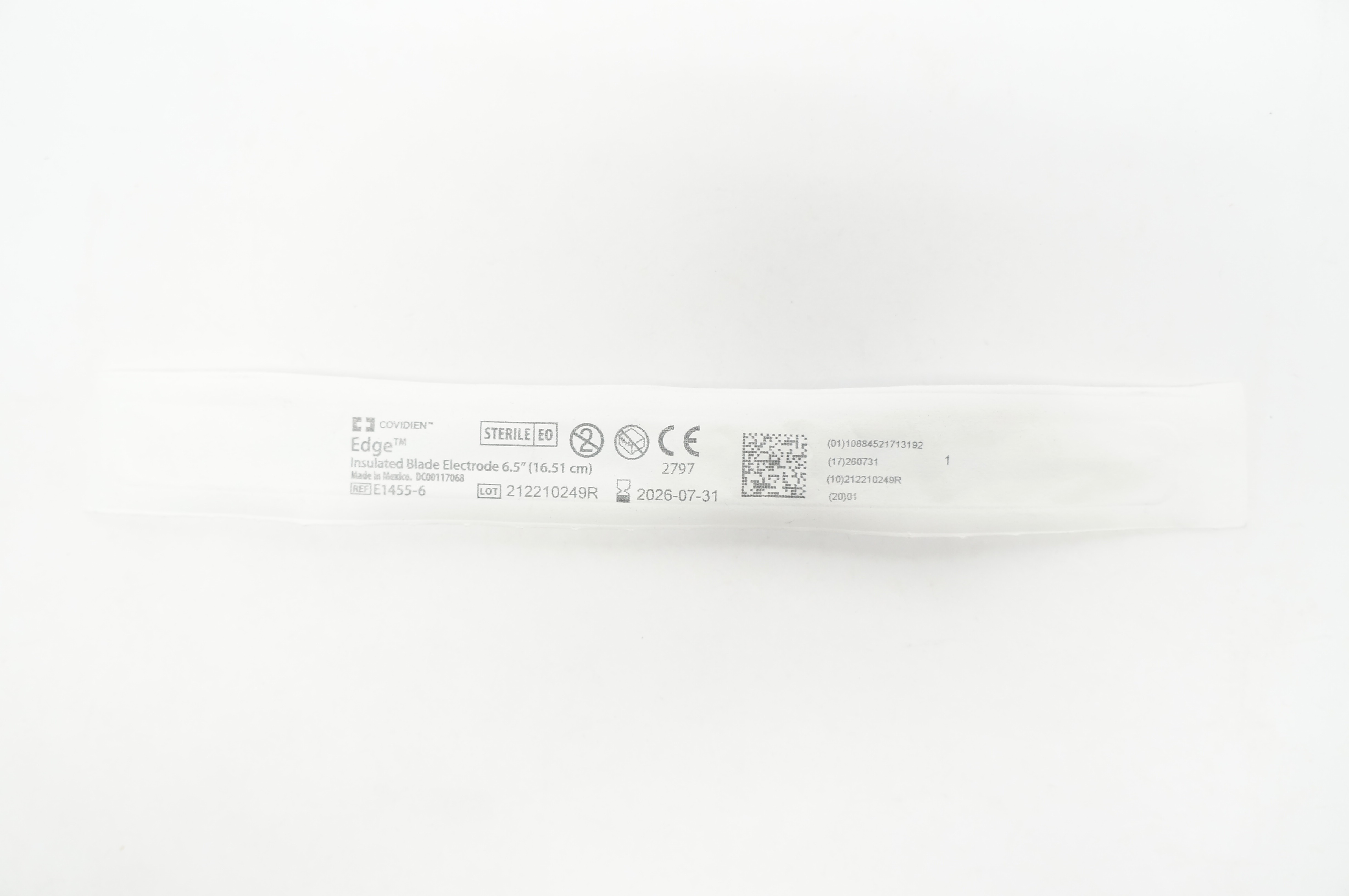 Covidien E1455-6 Edge Insulated Blade Electrode 6.5inch