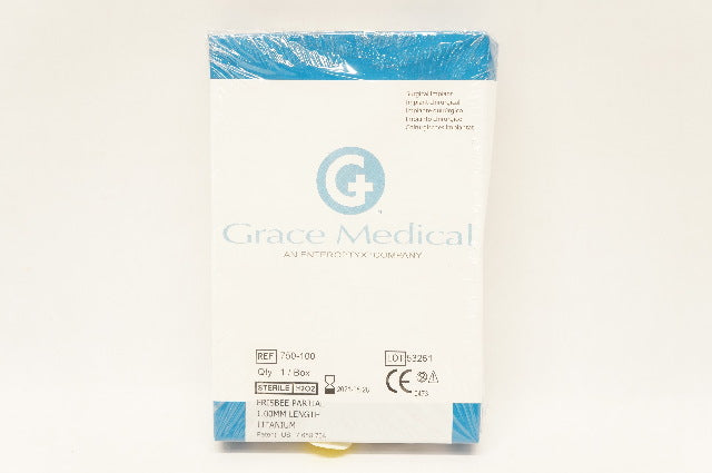 Grace Medical 750-100 Frisbee Partial 1.00mm Length Titanium (x)