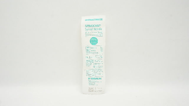 B.Braun 333313 Spinocan Spinal Ndle 25 GA. x 3-1/2 inch