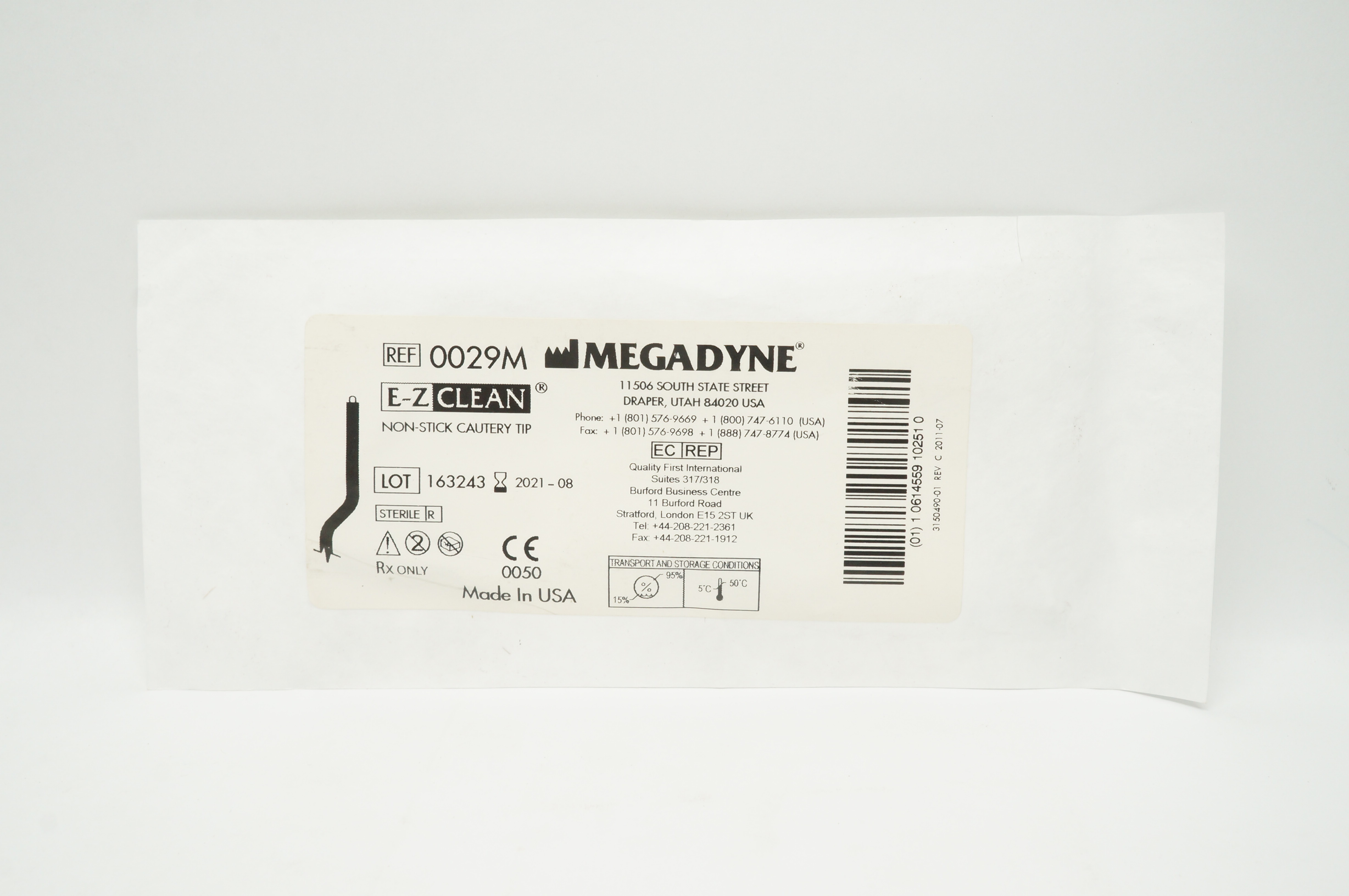 Megadyne 0029M EZ Clean NonStick Cautery Tip (x)
