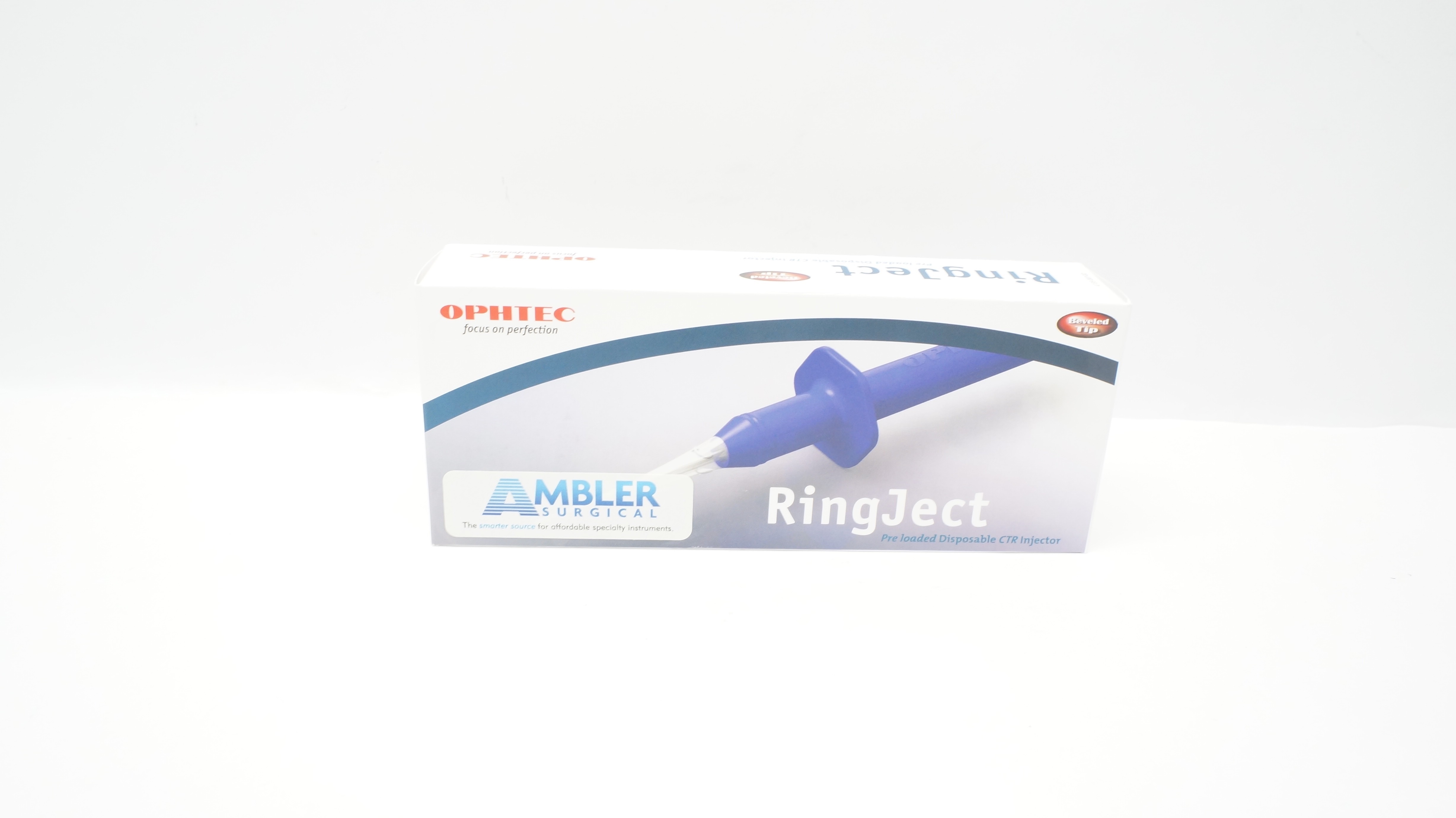 Ophtec BV 376US1G RingJect 13/11 Pre Loaded Disposable CTR & Injector (x)