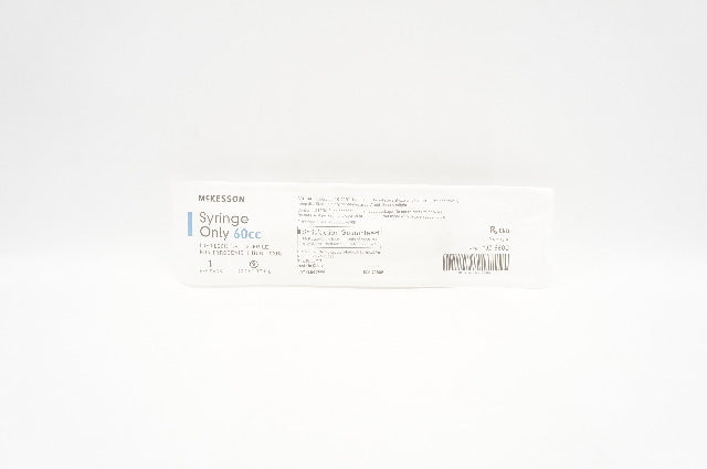 McKesson 102-S60C Syringe Only 60cc Luer Lock Tip (x)