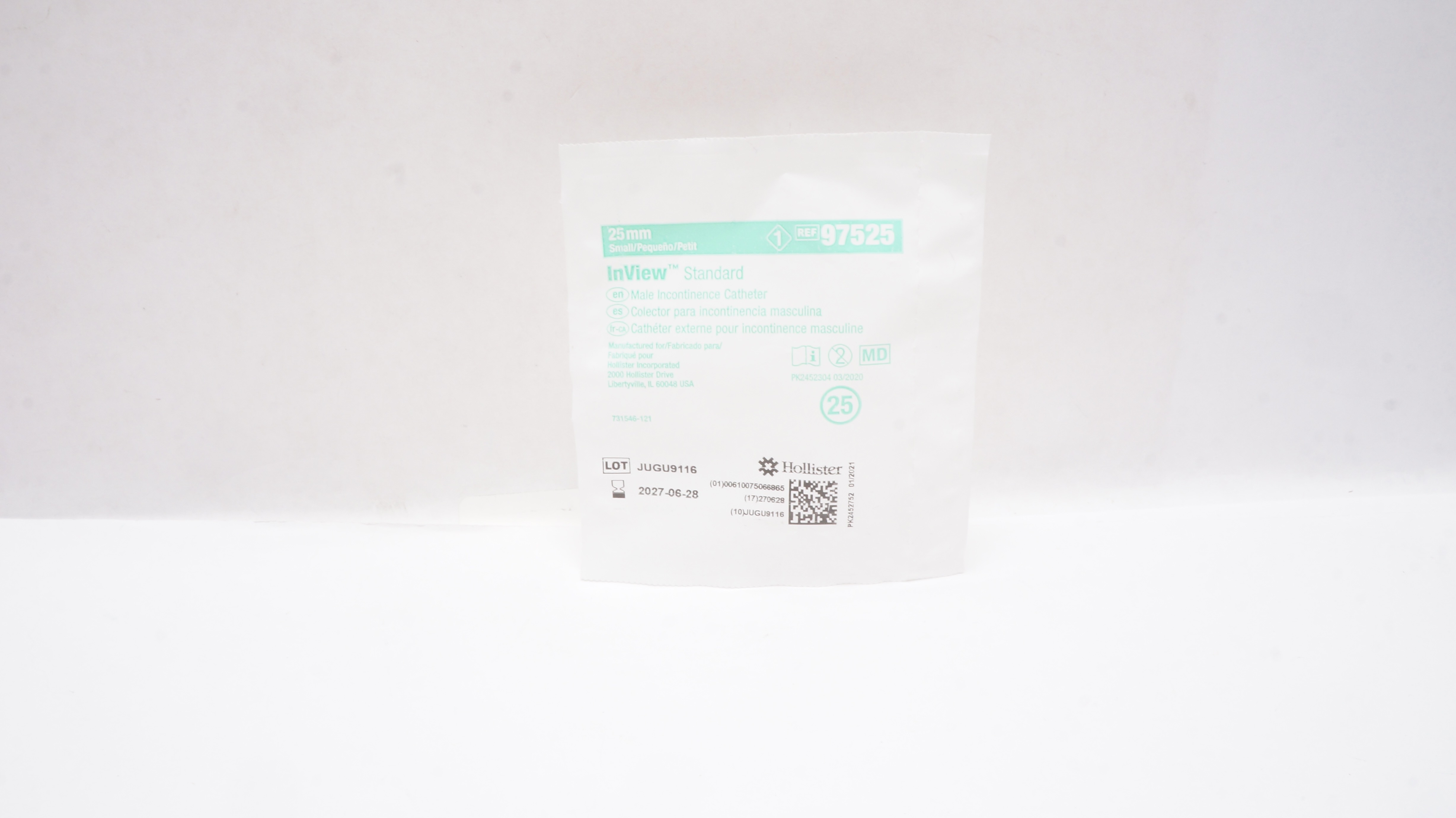 Hollister 97525 InView Standard Cath., Small 25mm