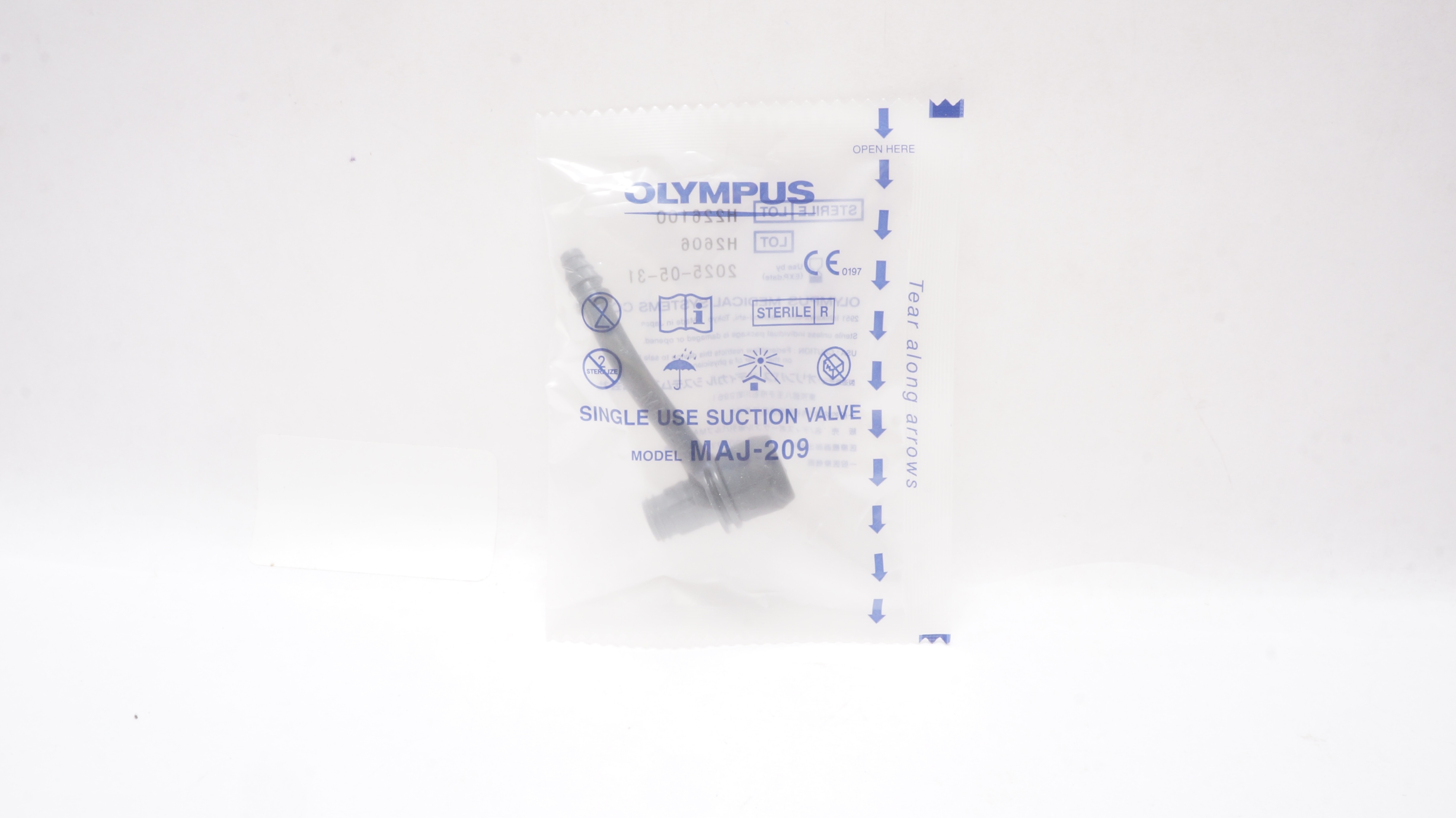 Olympus MAJ-209 Sterile Single Use Biopsy Suction Valve