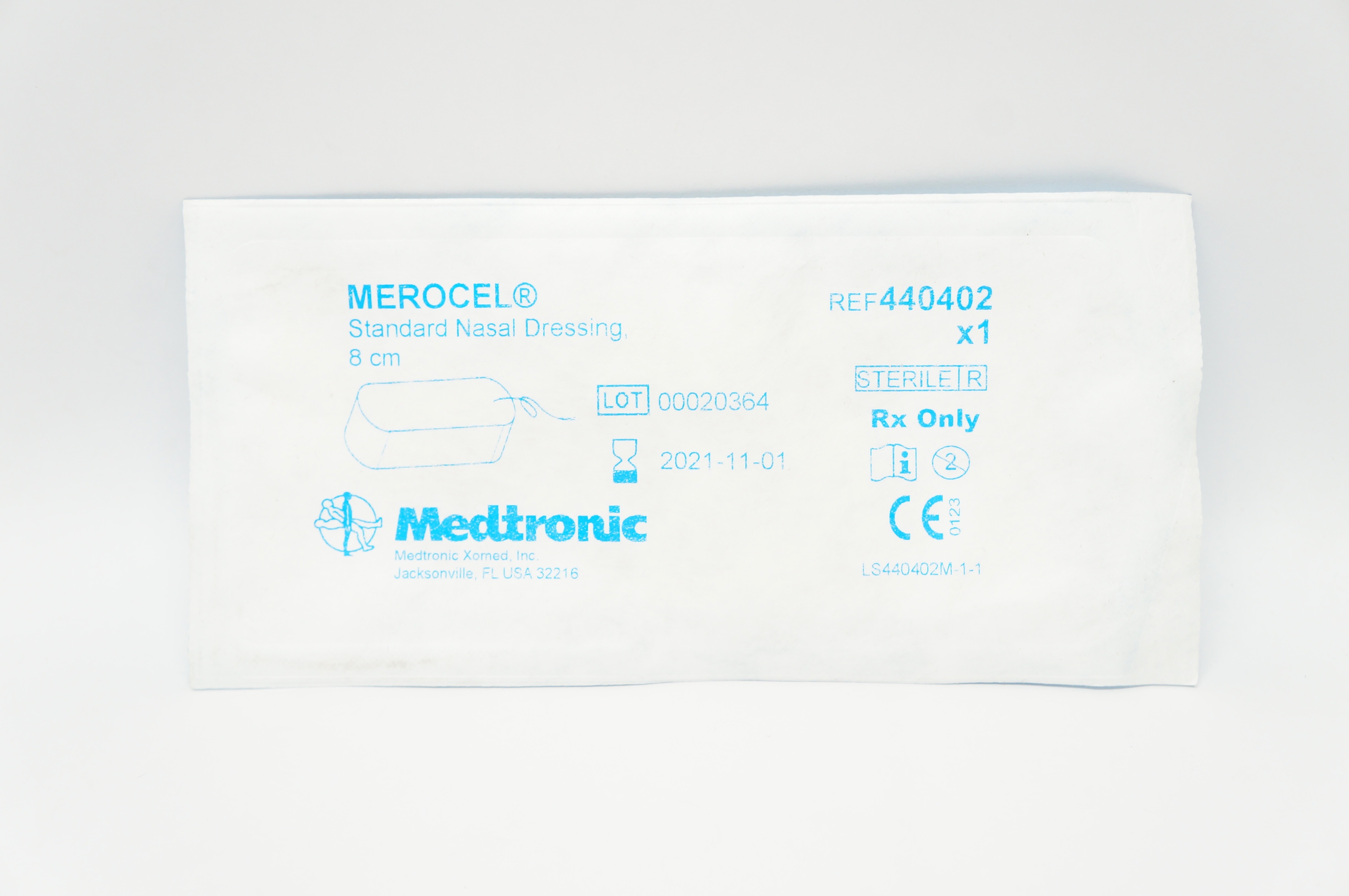 Medtronic 440402 MEROCEL Standard Nasal Dressing 8cm (x)
