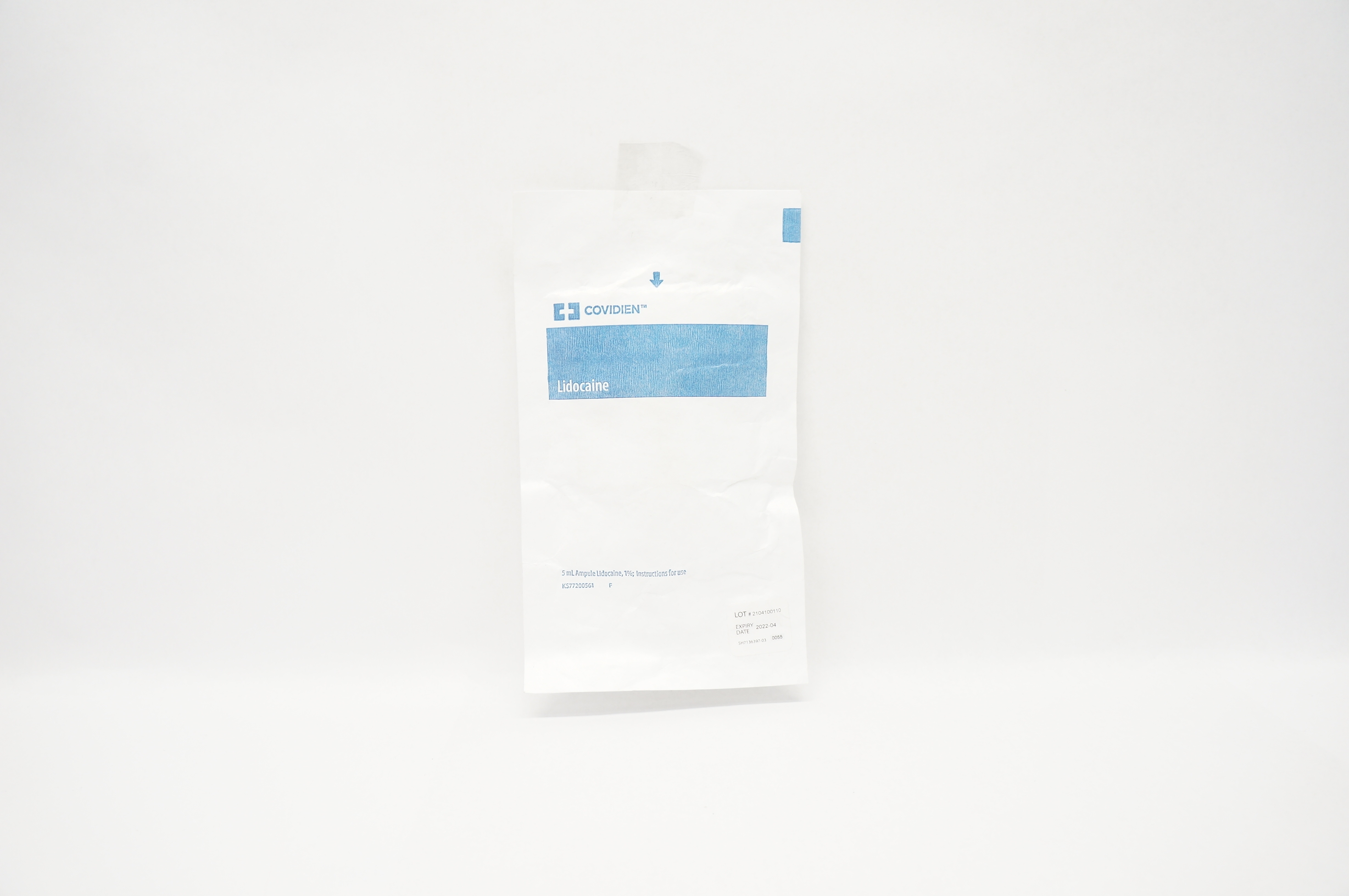 Covidien Ampule Lidocaine 1%, 5ml (x)