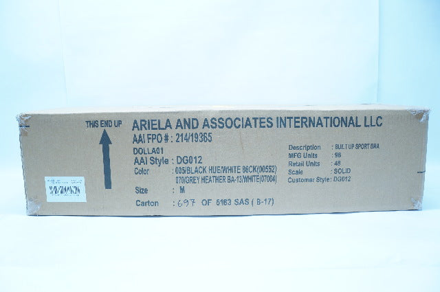 Ariela & Associates International 214/19365 AAI FPO Built Up Sprots Bra , Size M
