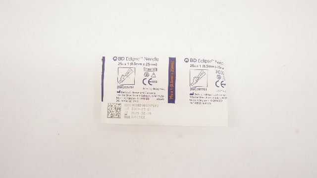 BD 305761 Eclipse Ndle. 25G x 1
