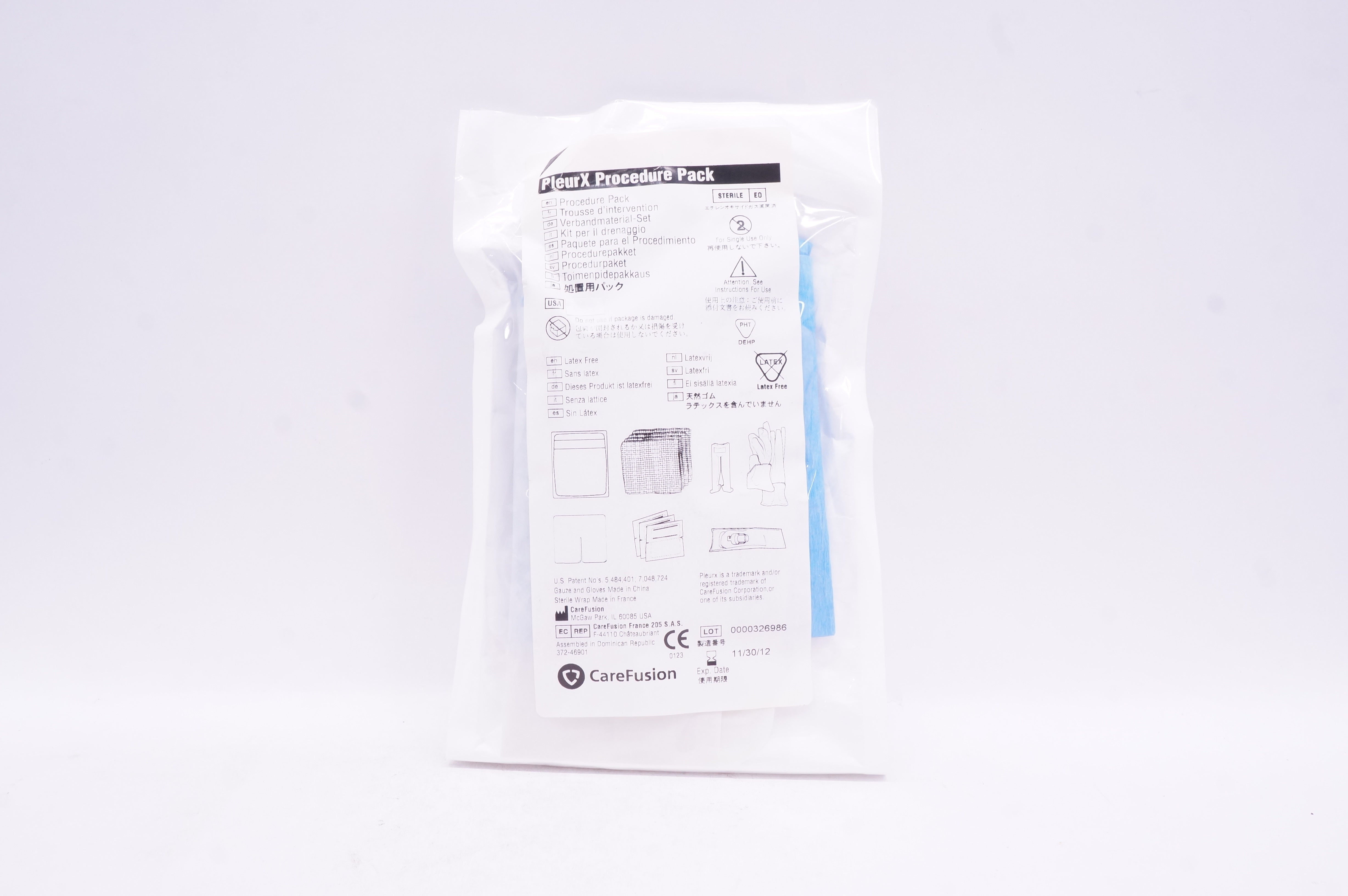 CareFusion PleurX Procedure Pack (x)