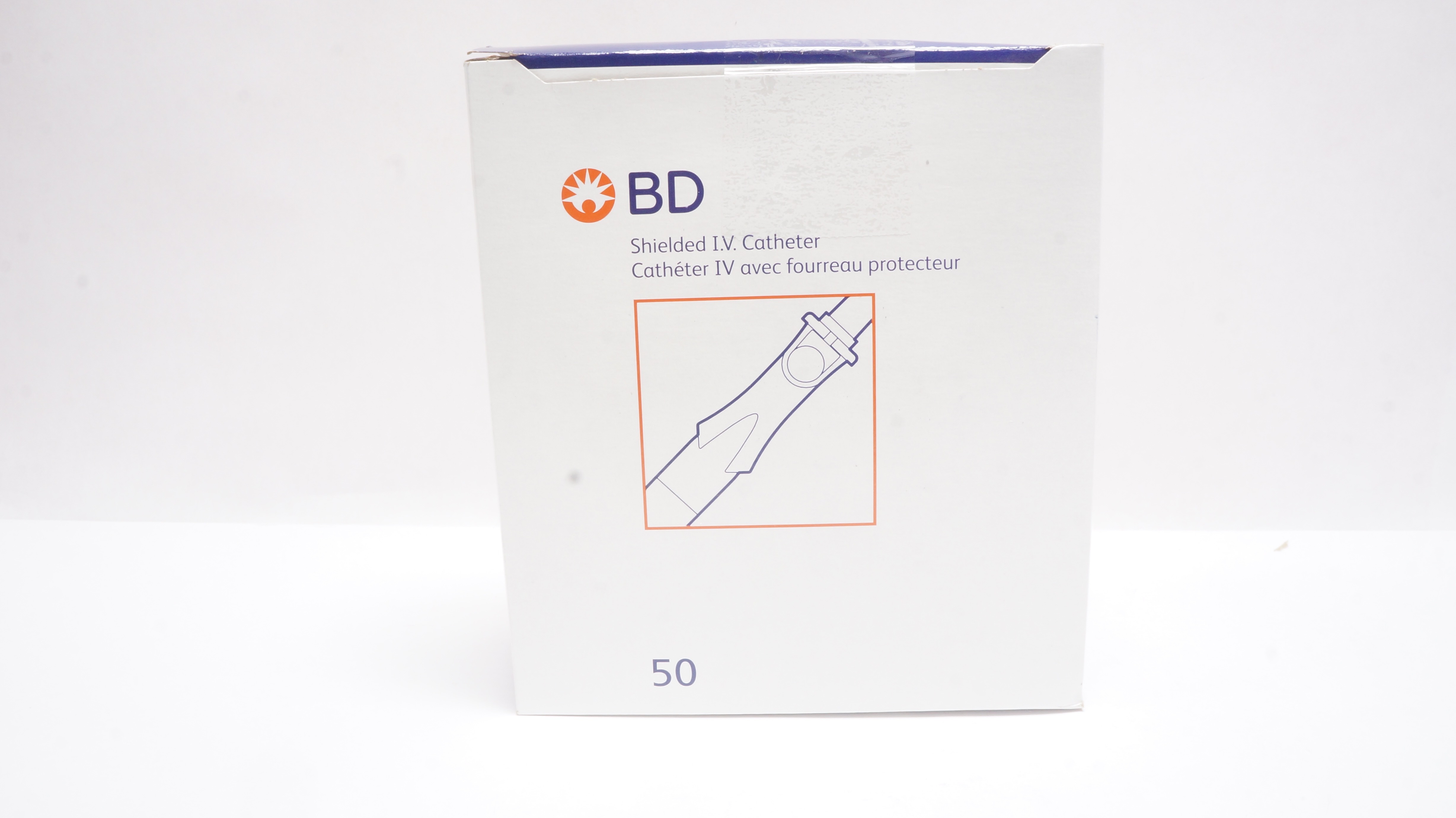 BD 381412 BD Insyte Autoguard Shielded IV Cath. 24Ga x 0.75inch - Box of 50