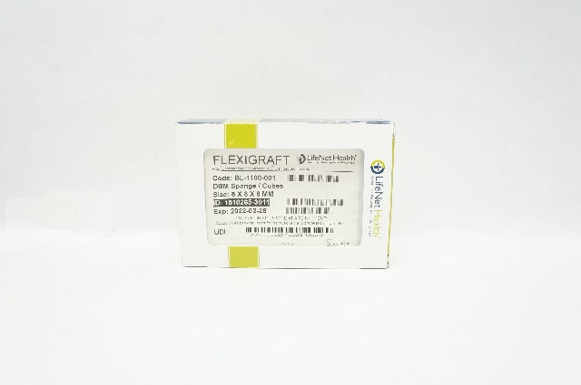 LifeNet Health 1510265-3011 Flexigraft DBM Sponge/Cubes 8 x 8 x 8mm (x)