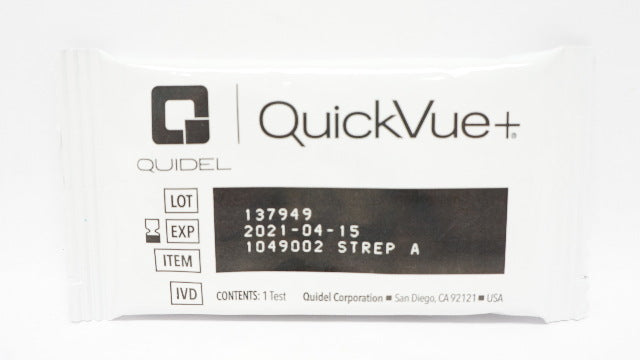 Quidel 1049002 QuickVue+ Strep A Test (x)