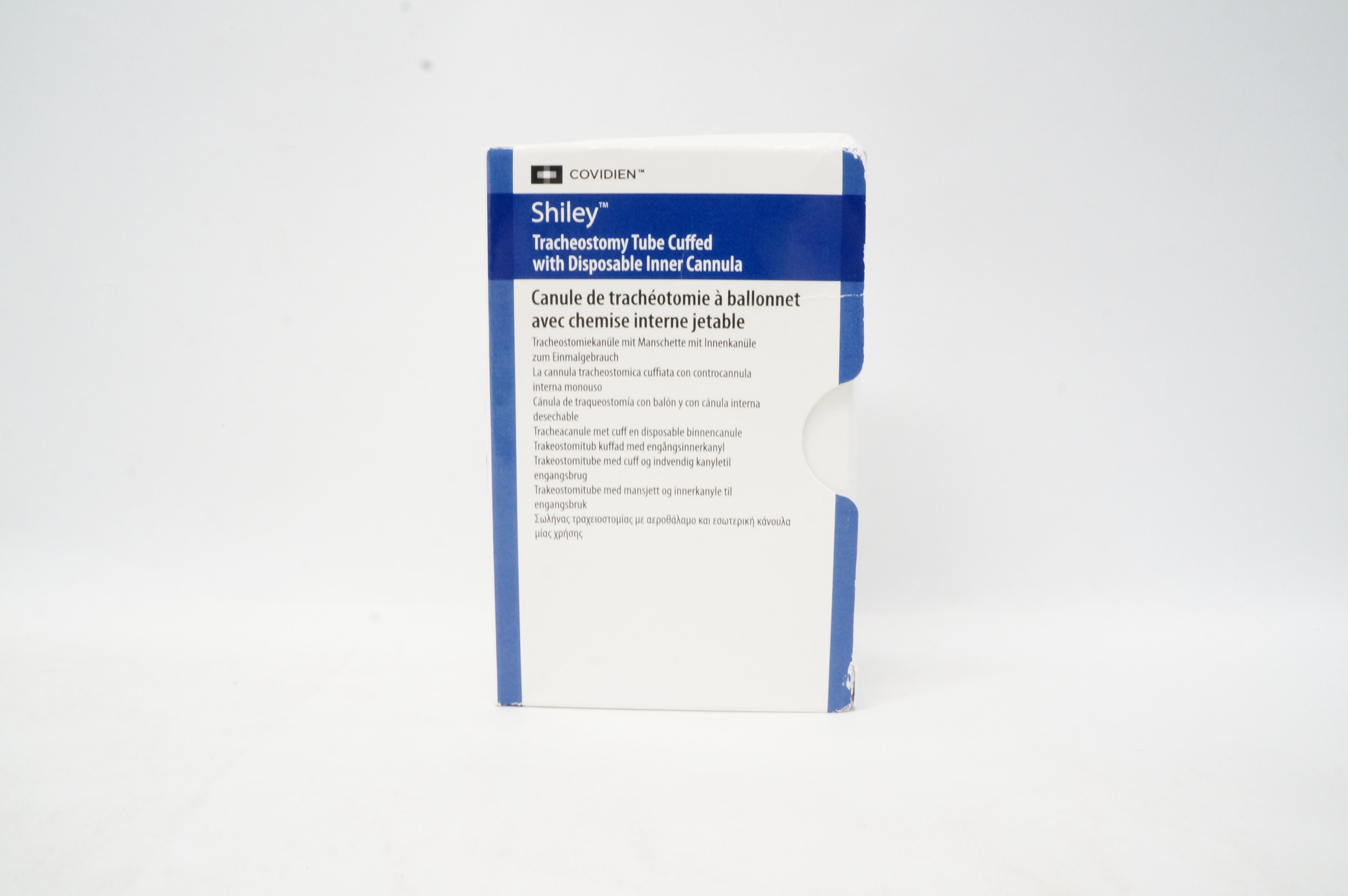 Covidien 6DCT Shiley Tracheostomy Tube Cuffed 6.4 I.D. x 10.8 x 24.0 x 74mm (x)