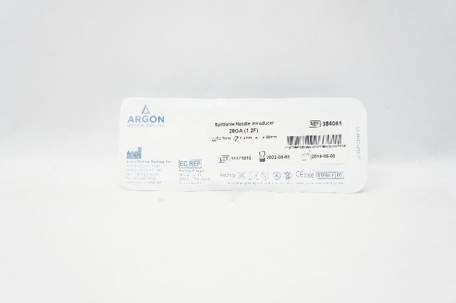 Argon 384061 Spliiable Ndle. Introducer 28Ga x 20mm (x)
