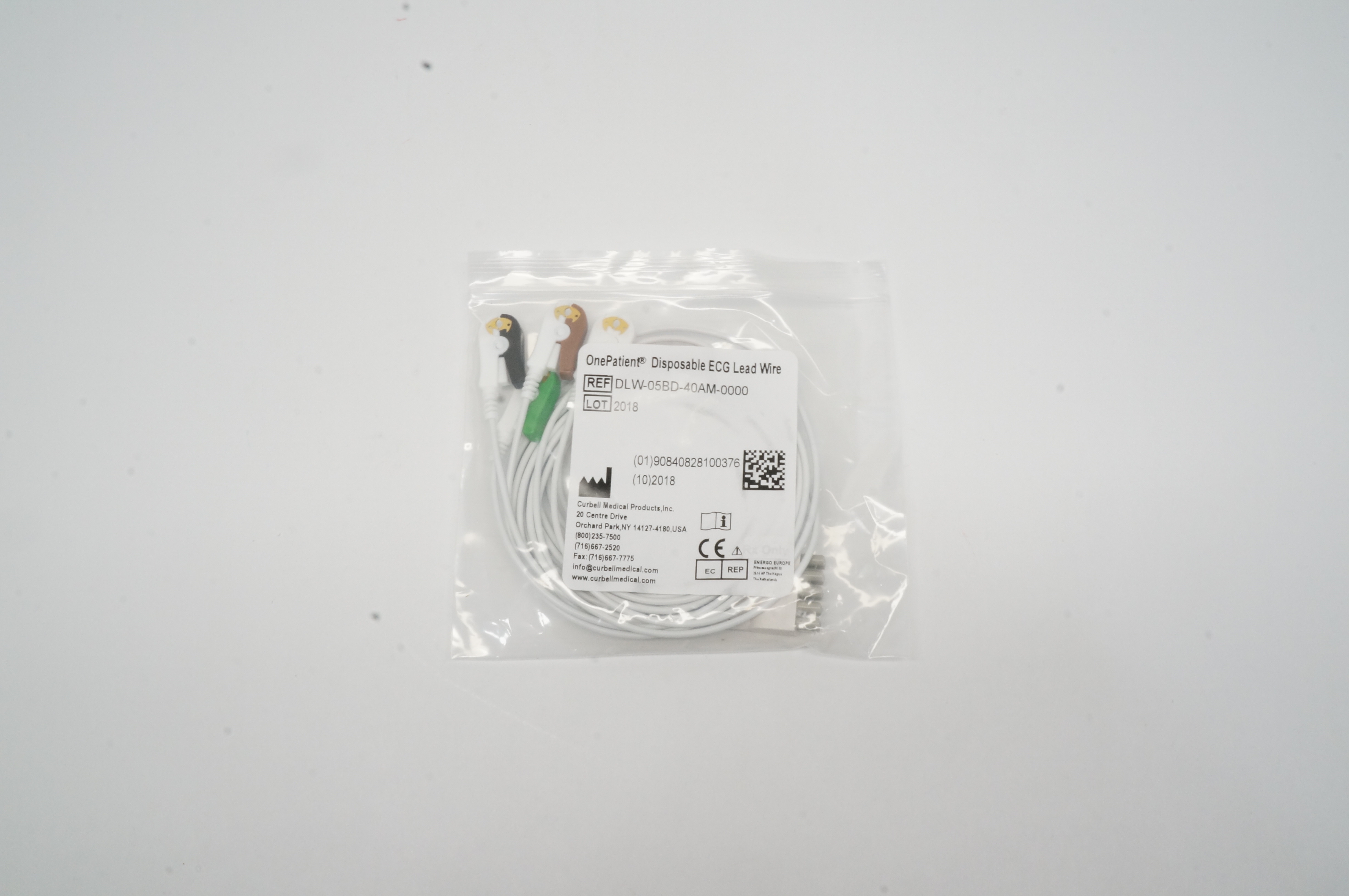Curbell Medical DLW05BD40AM0000 ECG Lead Wire