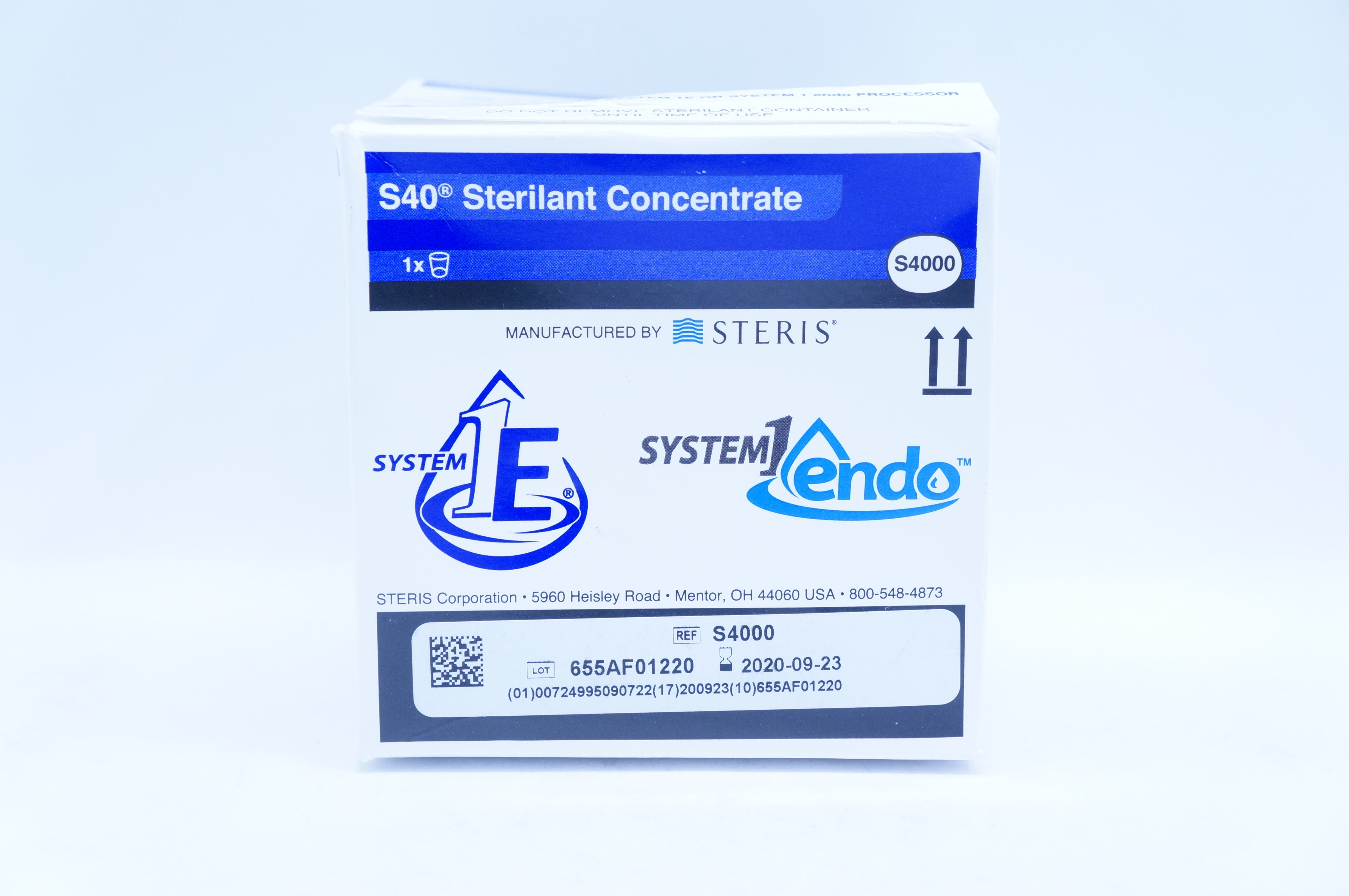 Steris S4000 System 1E S40 Sterilant Concentrate (x)