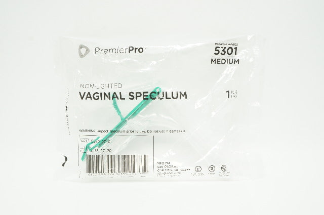 PremierPro 5301 Non-Lighted Vaginal Speculum, Medium