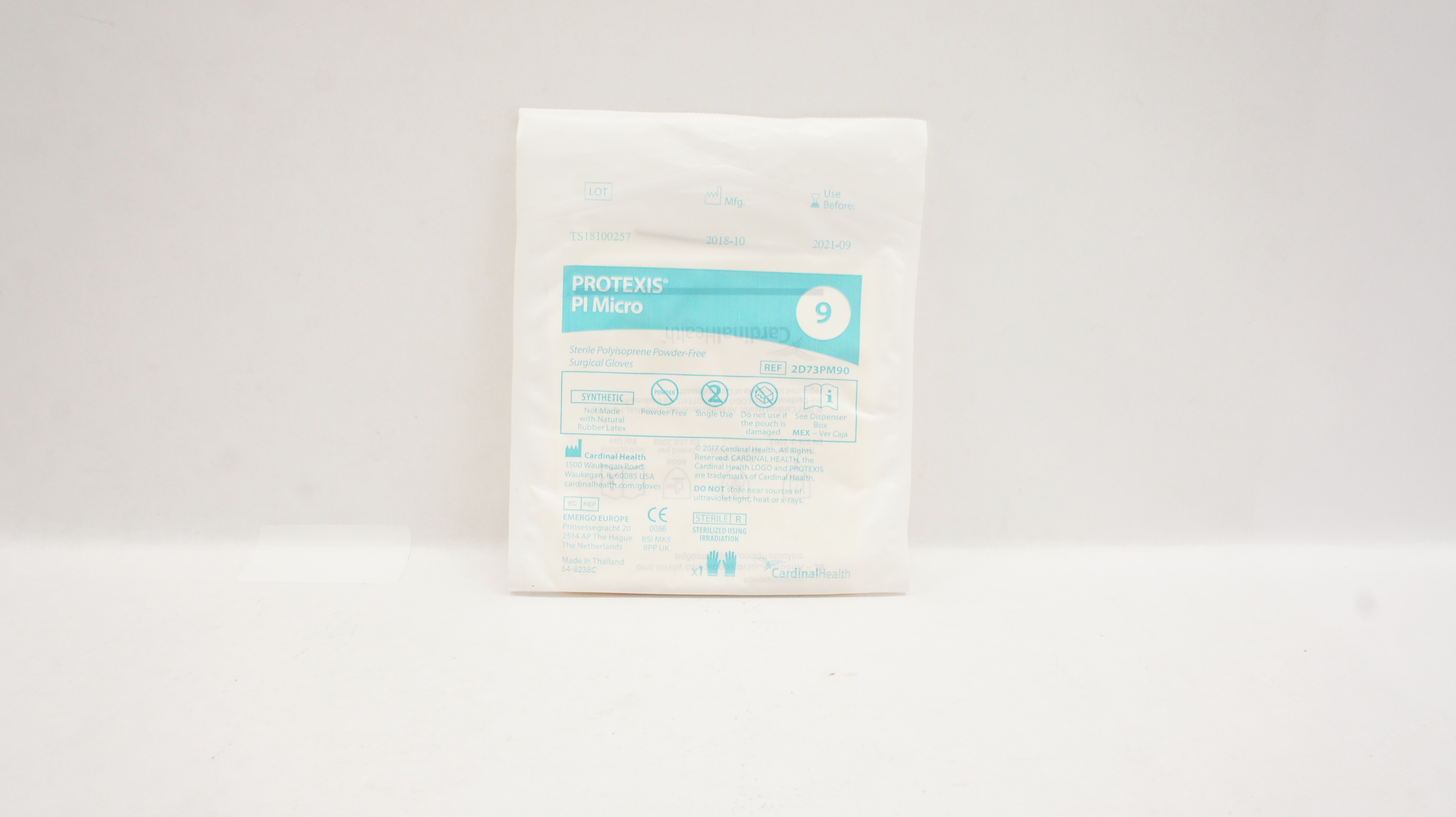Cardinal Health 2D73PM90 Protexis PI Micro Surgical Gloves, Size 9 (x)