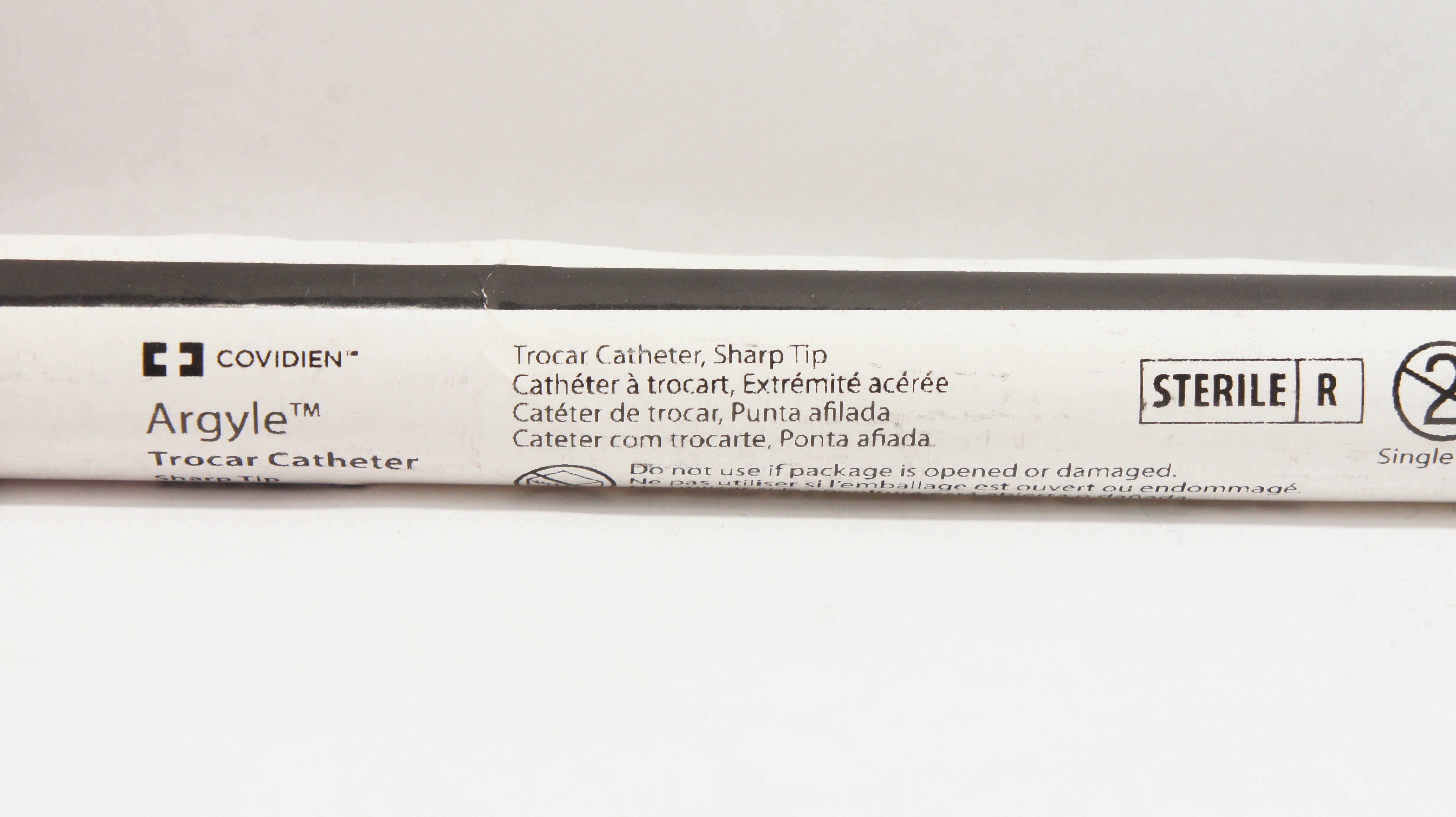 Covidien 8888561068 Argyle Trocar Cath Sharp Tip 28Fr. (x)