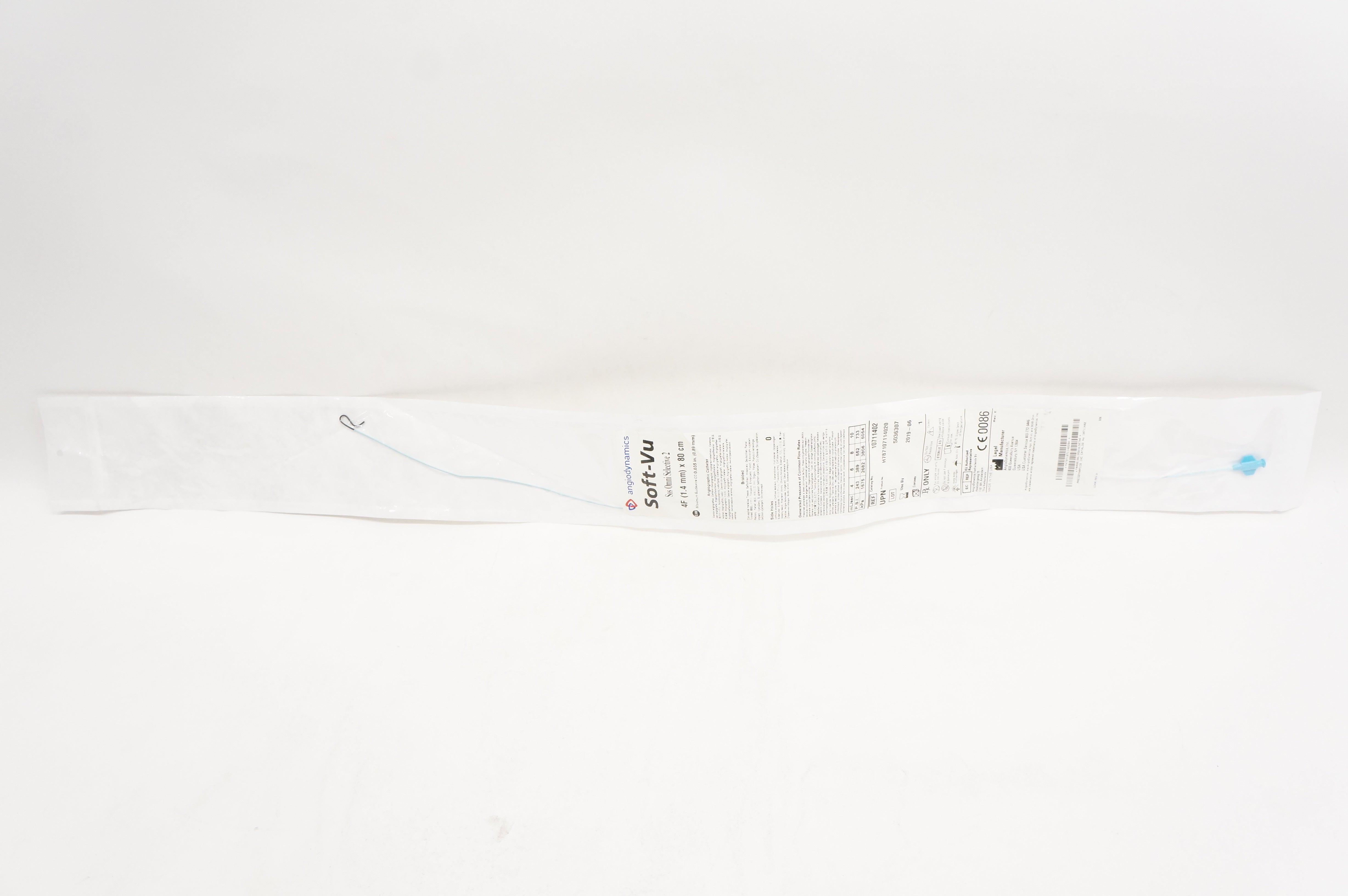AngioDynamics 10711402 Soft-Vu SoS Omni Selective 2 Cath. 4F x 80cm (x)