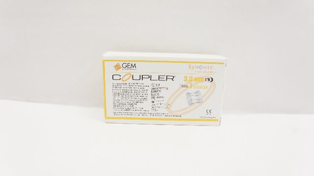Synovis GEM2754/1 GEM Coupler Microvascular Anastomotic Device 3.0 mm