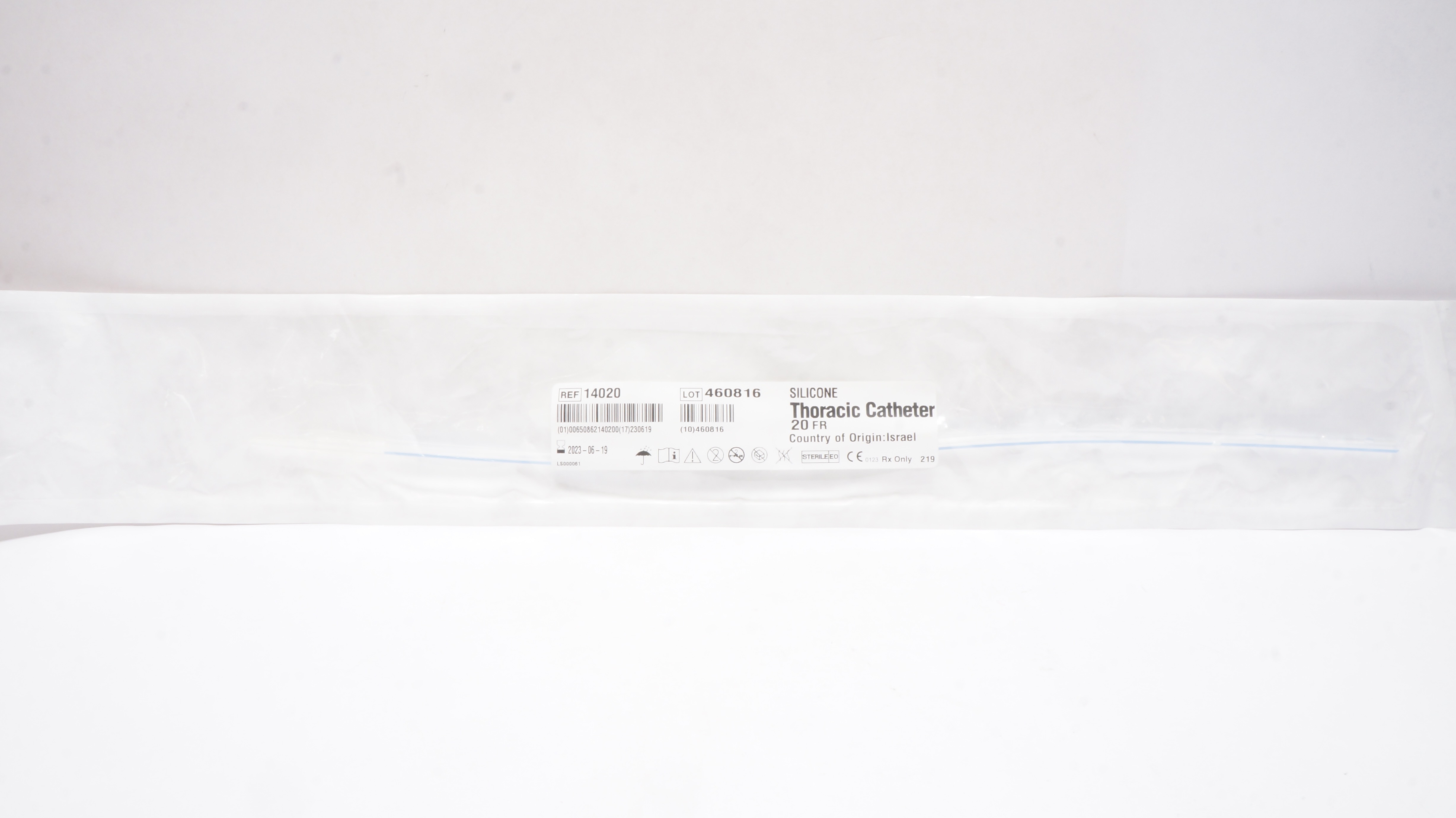 Atrium 14020 Silicone Thoracic Cath. 20Fr. (x)