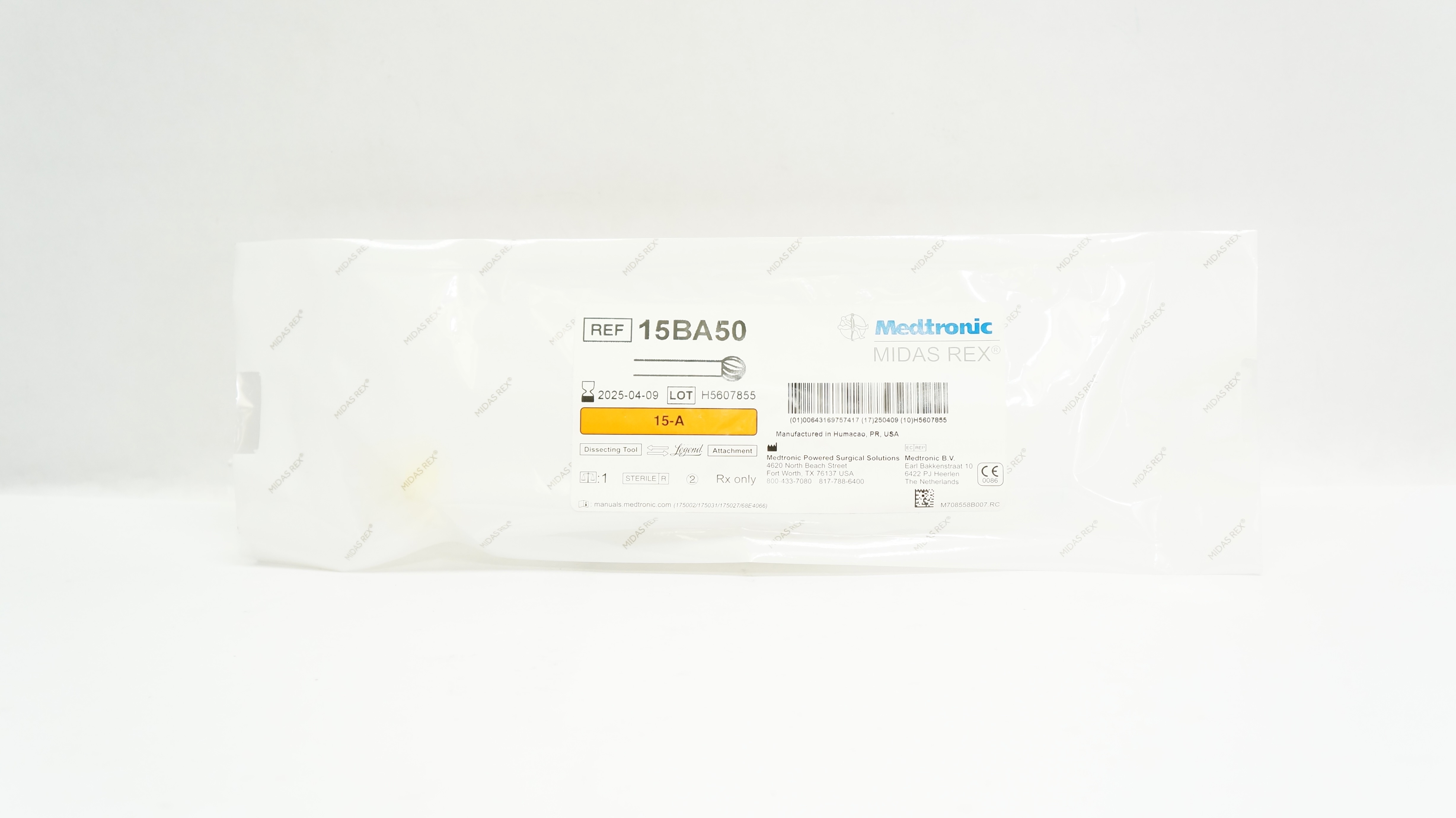Medtronic 15BA50 Midas Rex Dissecting Tool 15-A