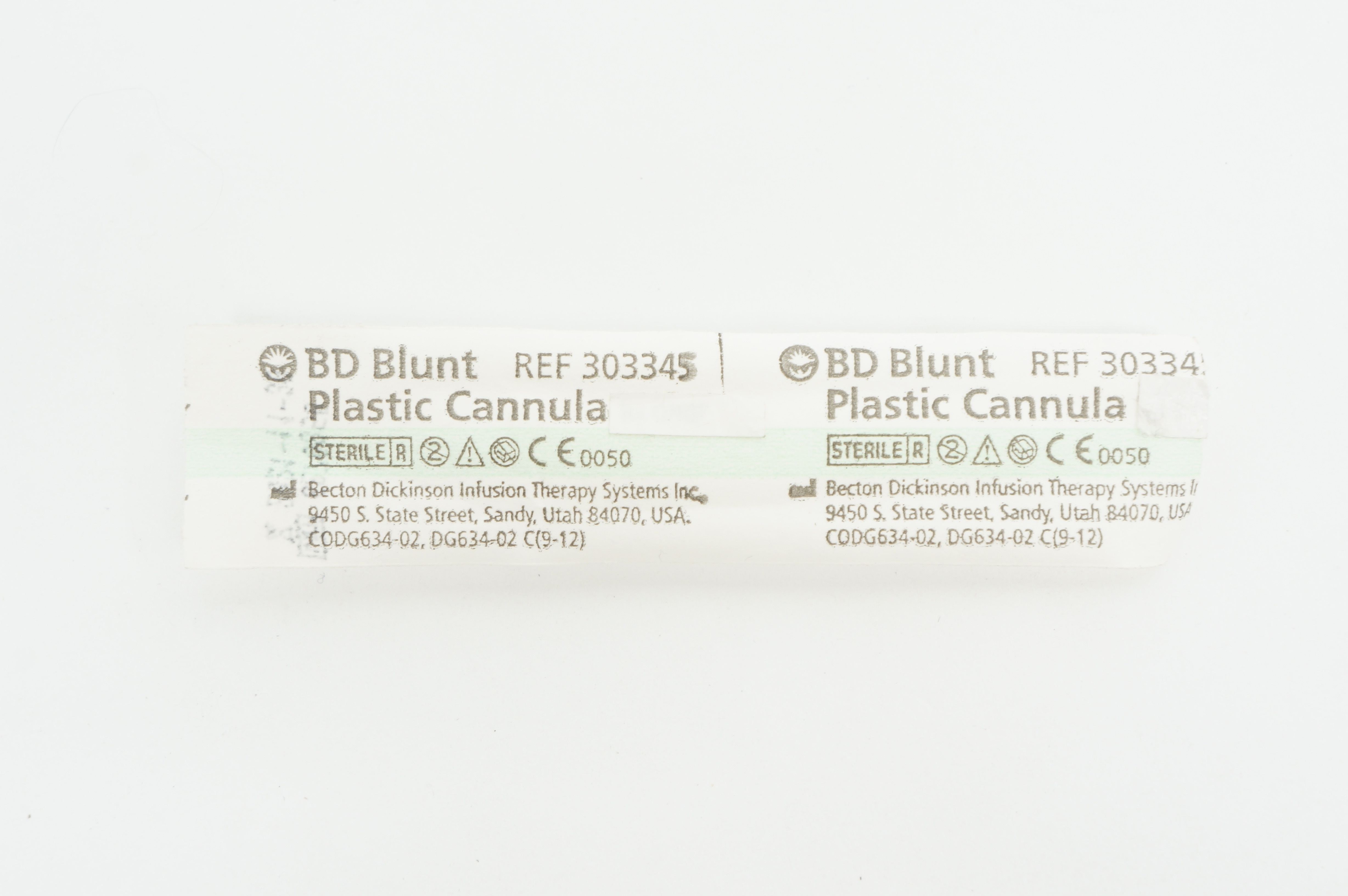 BD 303345 Becton Blunt Plastic Cannula