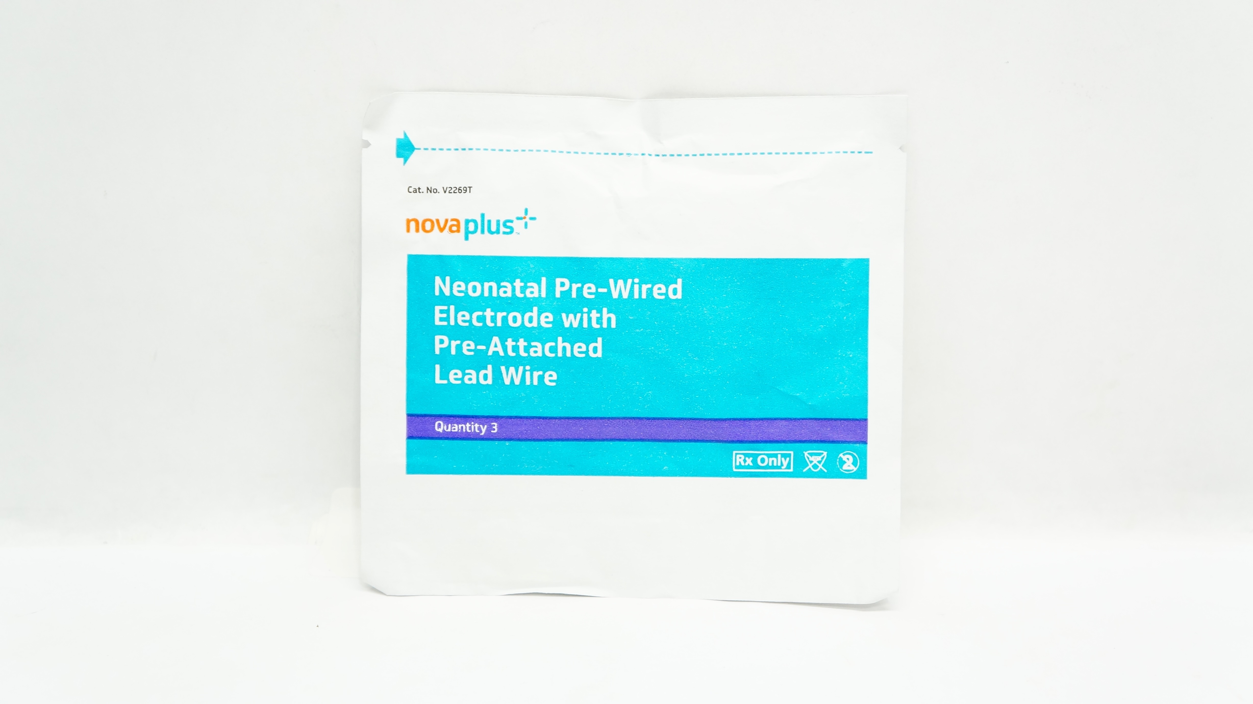 3M V2269T Novaplus Neonatal Pre-Wired Electrode with Pre-Attached Lead Wire (x)