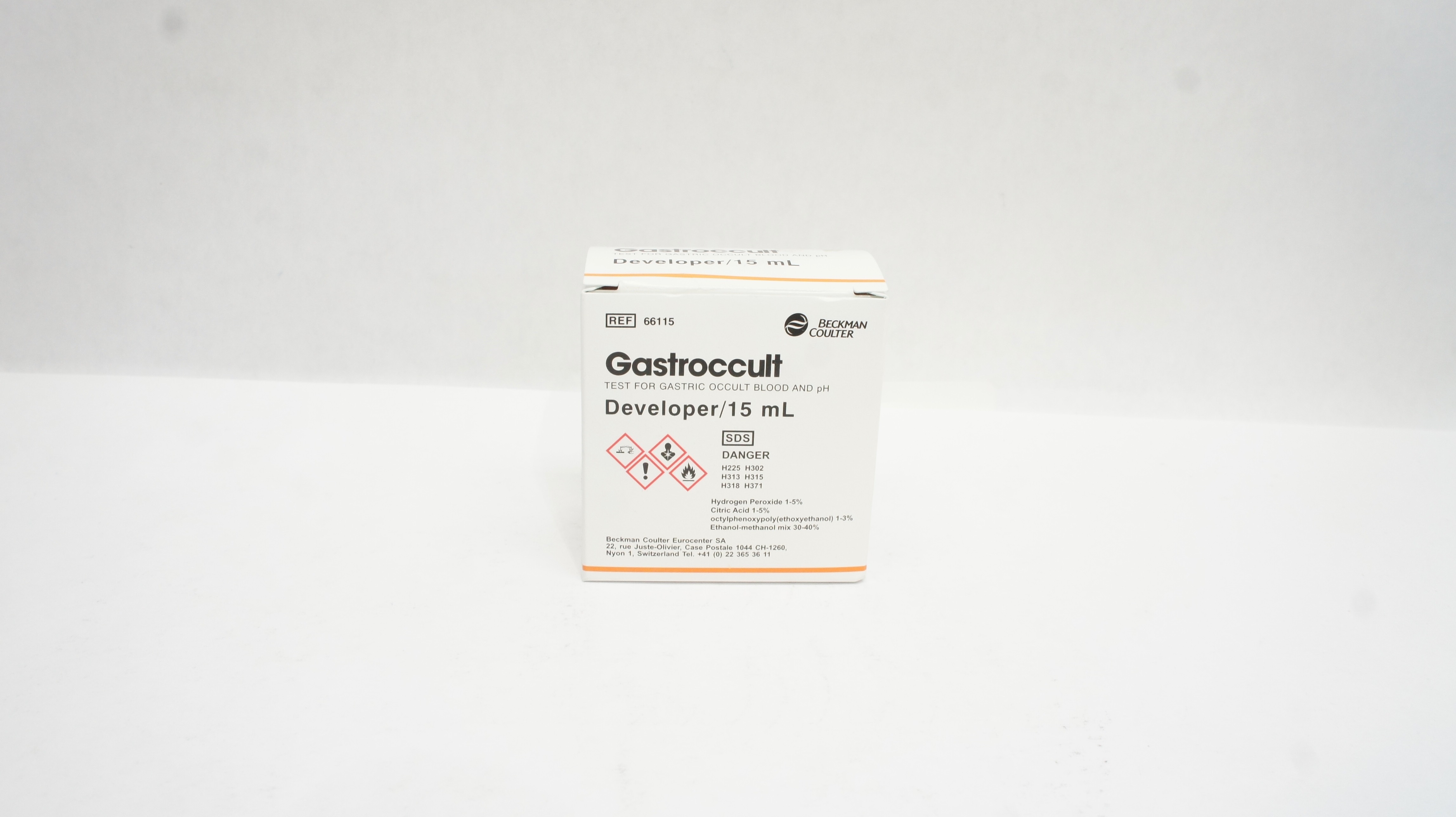 Beckman 66115 Gastroccult Test For Gastric Occult Blood and pH