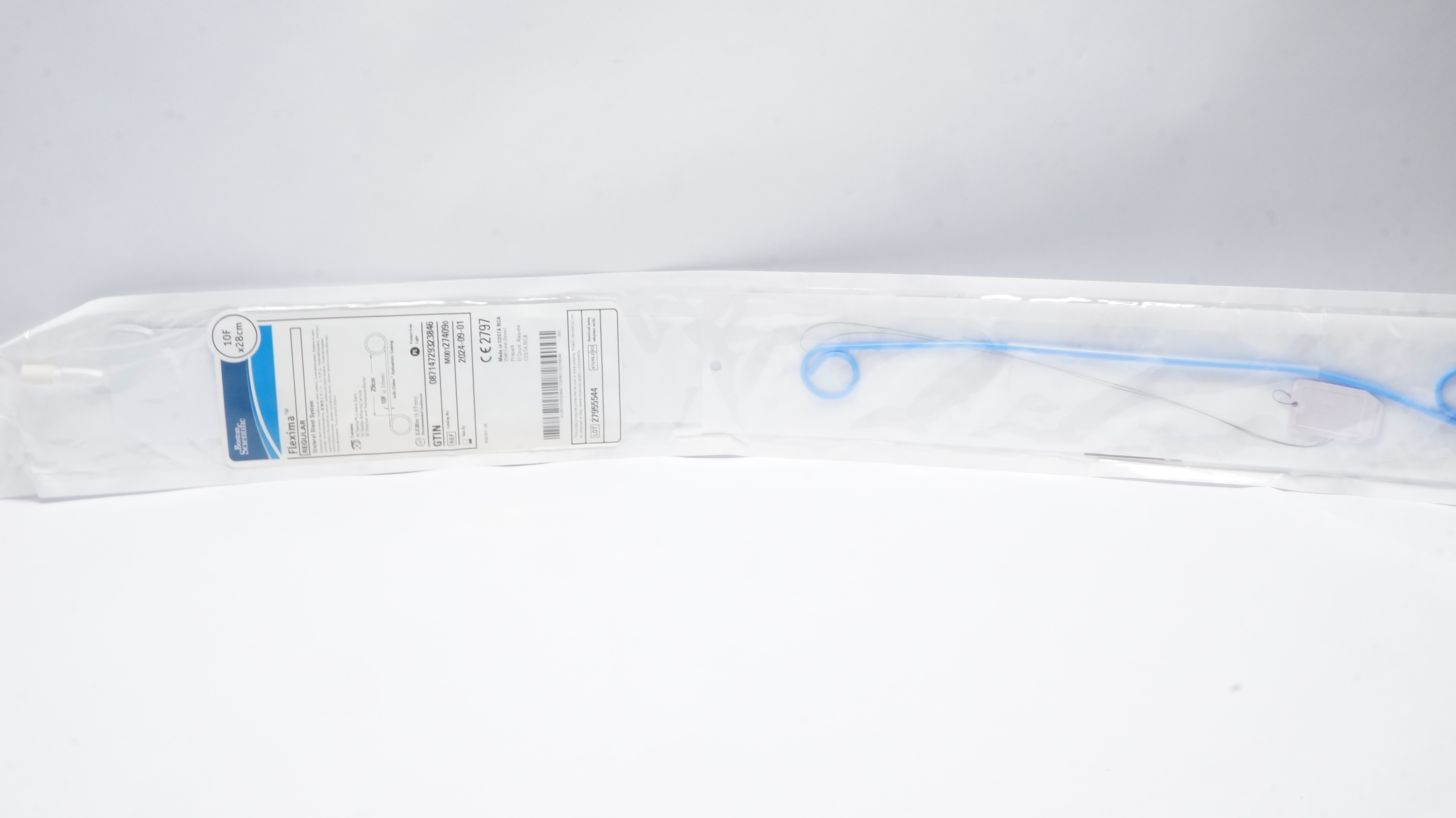 Boston Scientific 27409 Flexima Regular Ureteral Stent System 10F x 28cm (x)