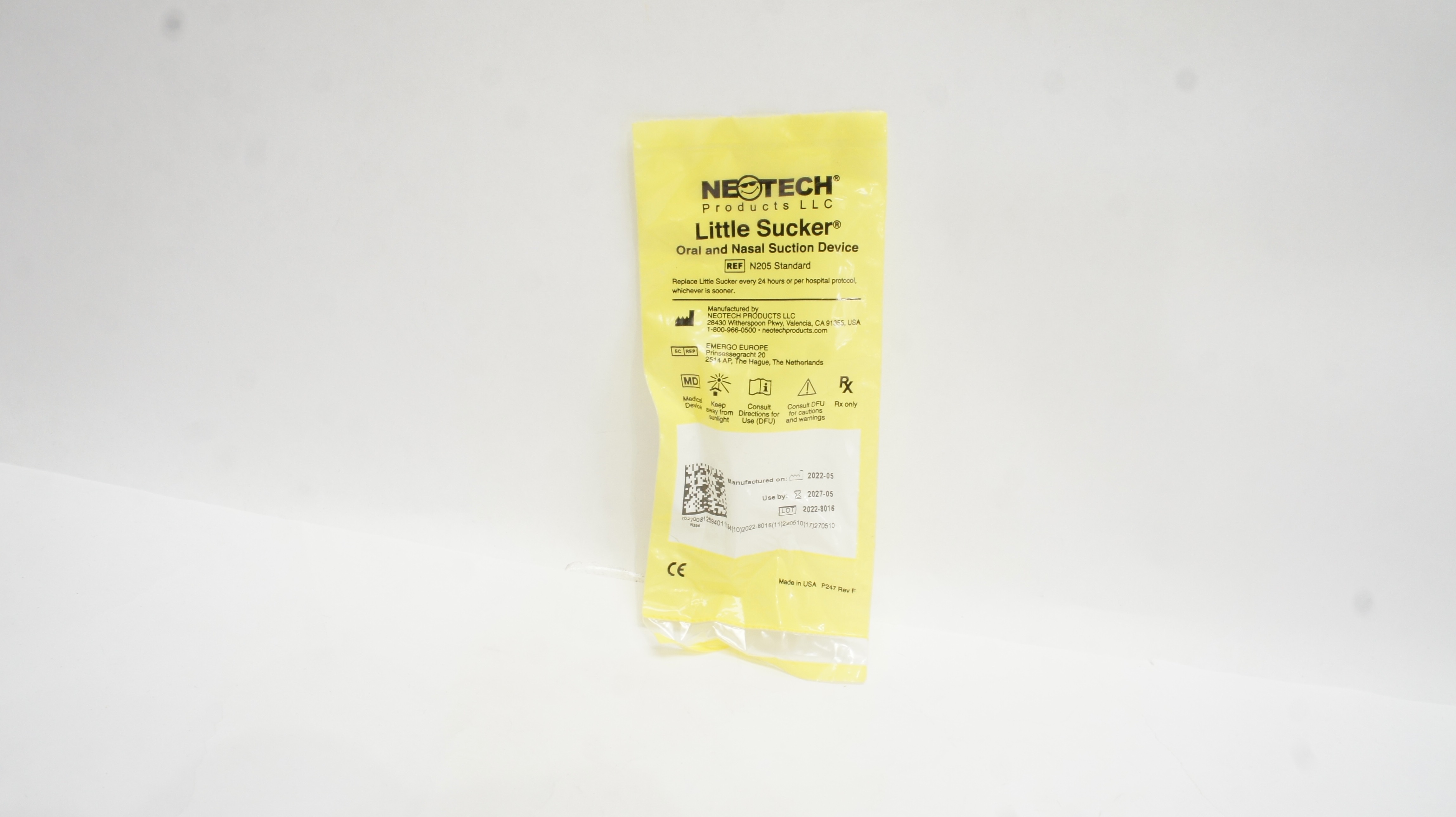 Neotech N205 Standard Little Sucker Oral and Nasal Suction Device