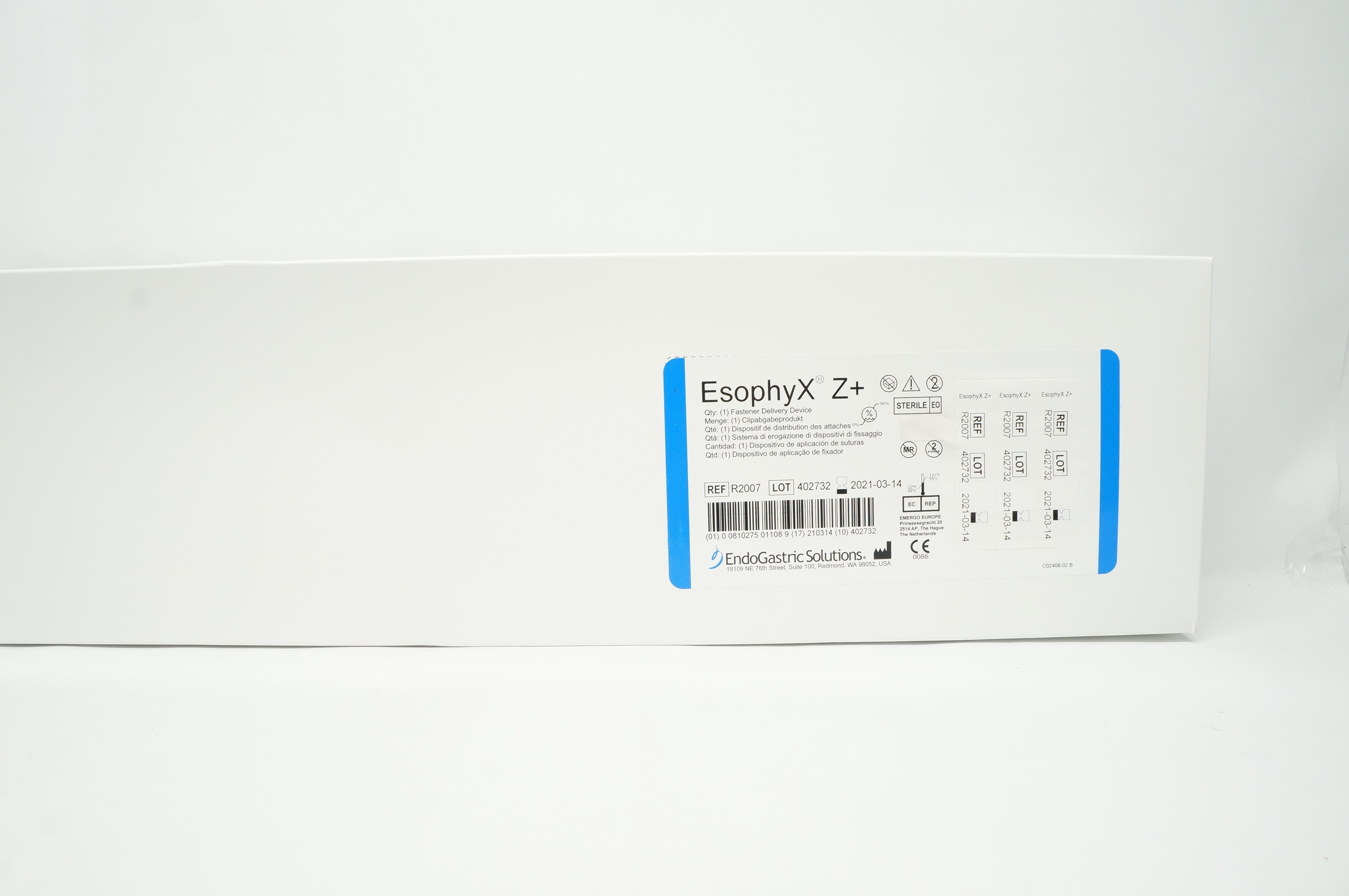 EsophyX Z+ R2007 EndoGastric Solutions Fastener Delivery Device (x)