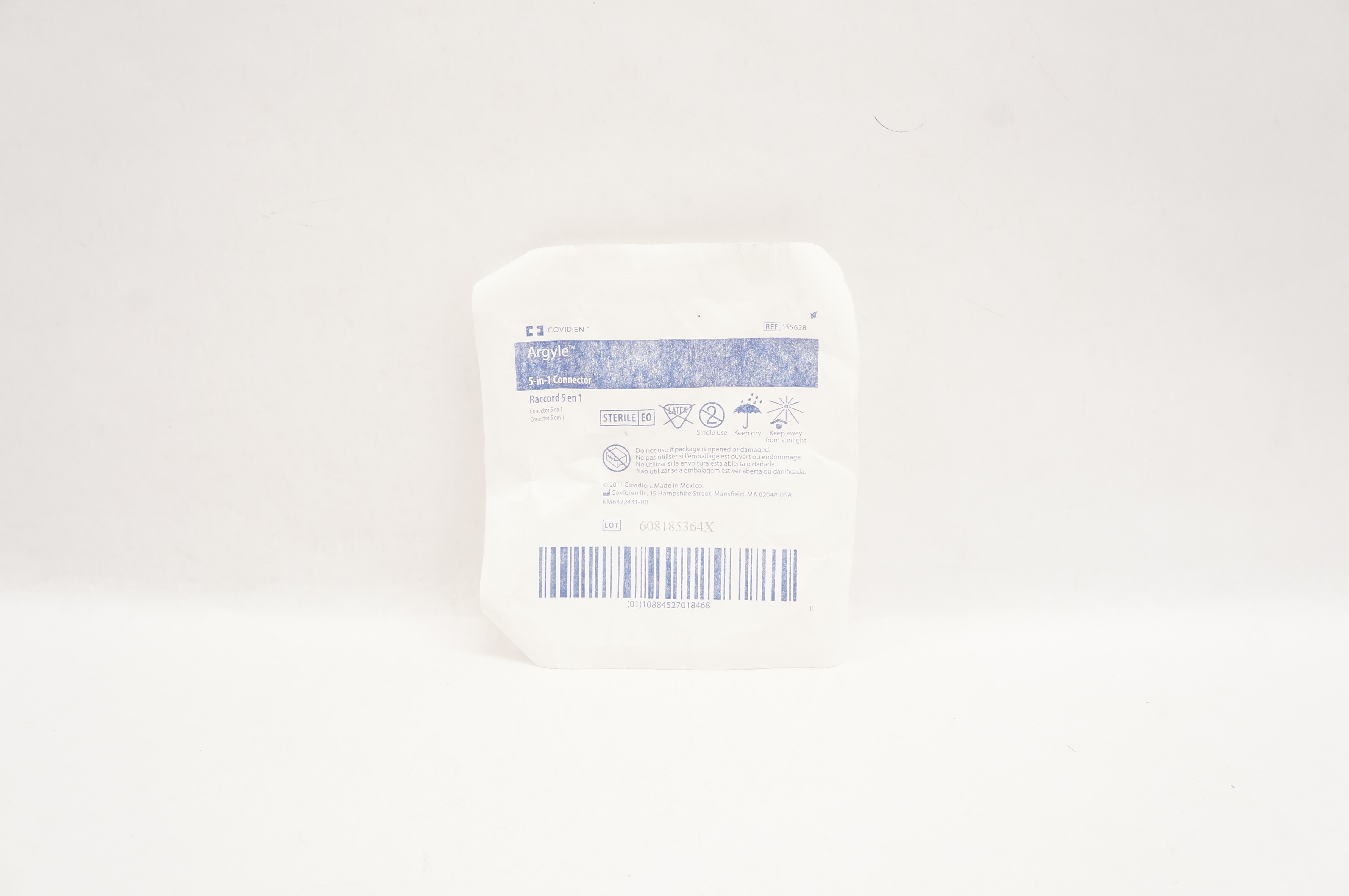 Covidien 155658 Argyle 5-in-1 Connector Sterile