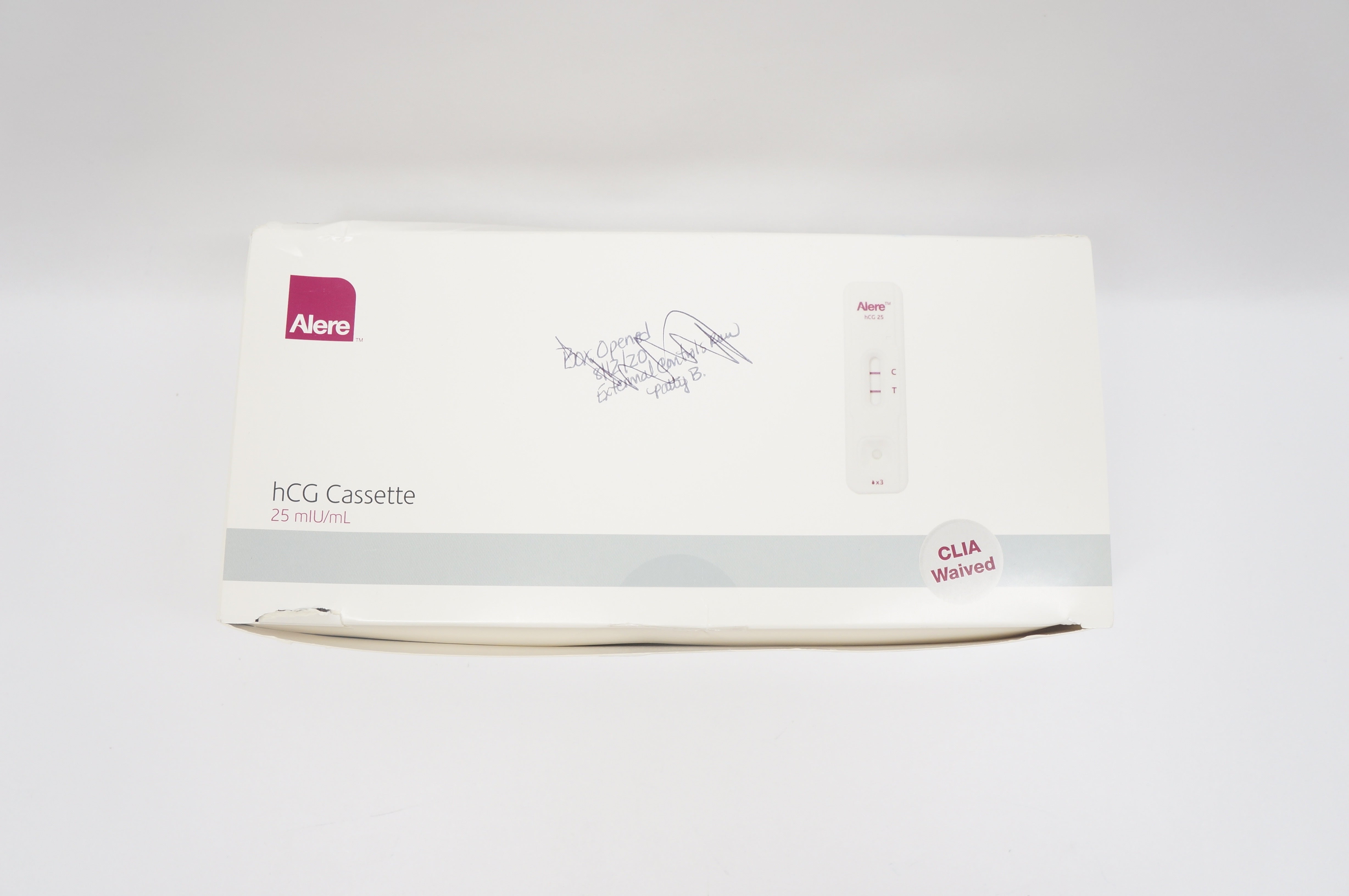 Alere 92217 HCG Cassette 25 mIU/mL (x) - Box of 40