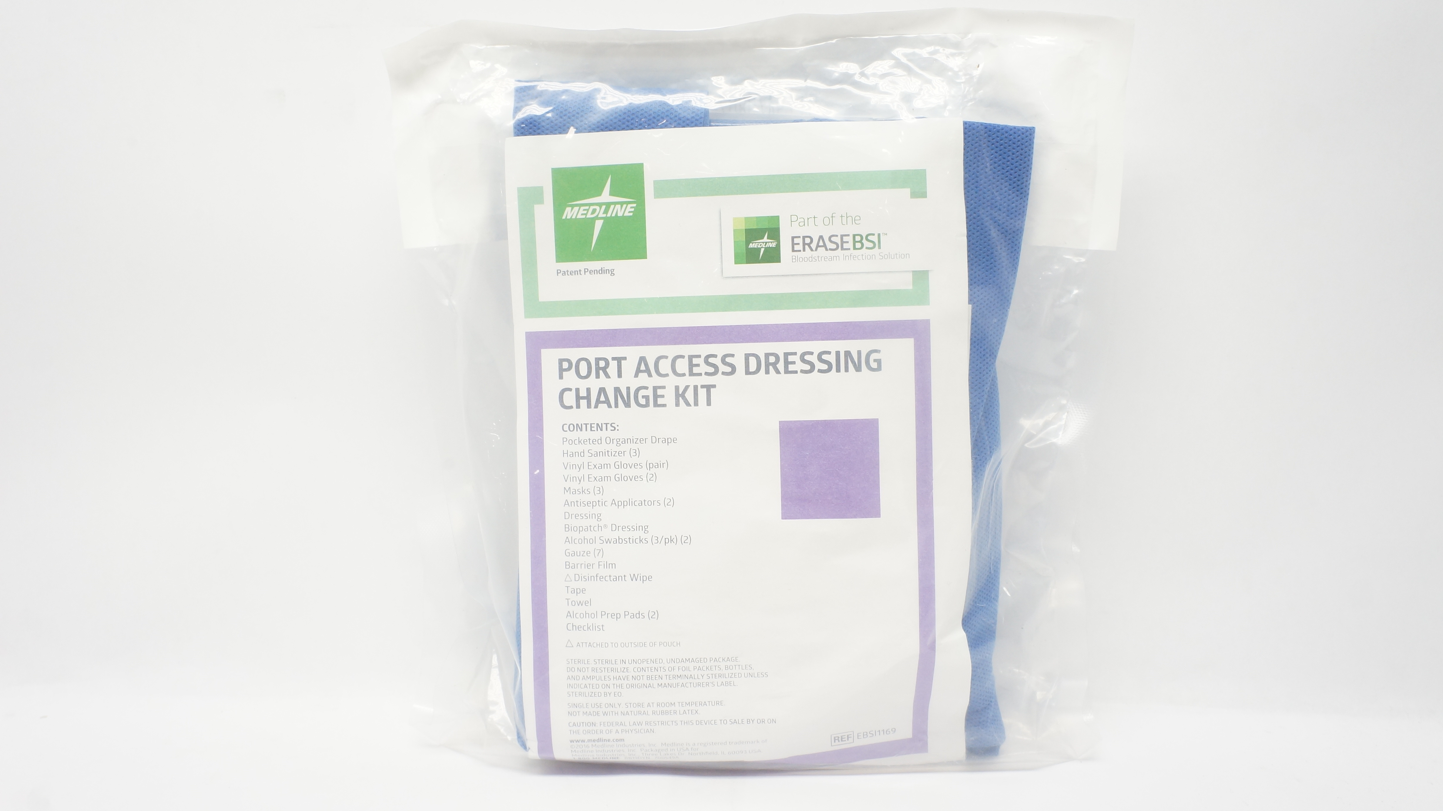 Medline EBSI1169S Port Access Dressing Change Kit