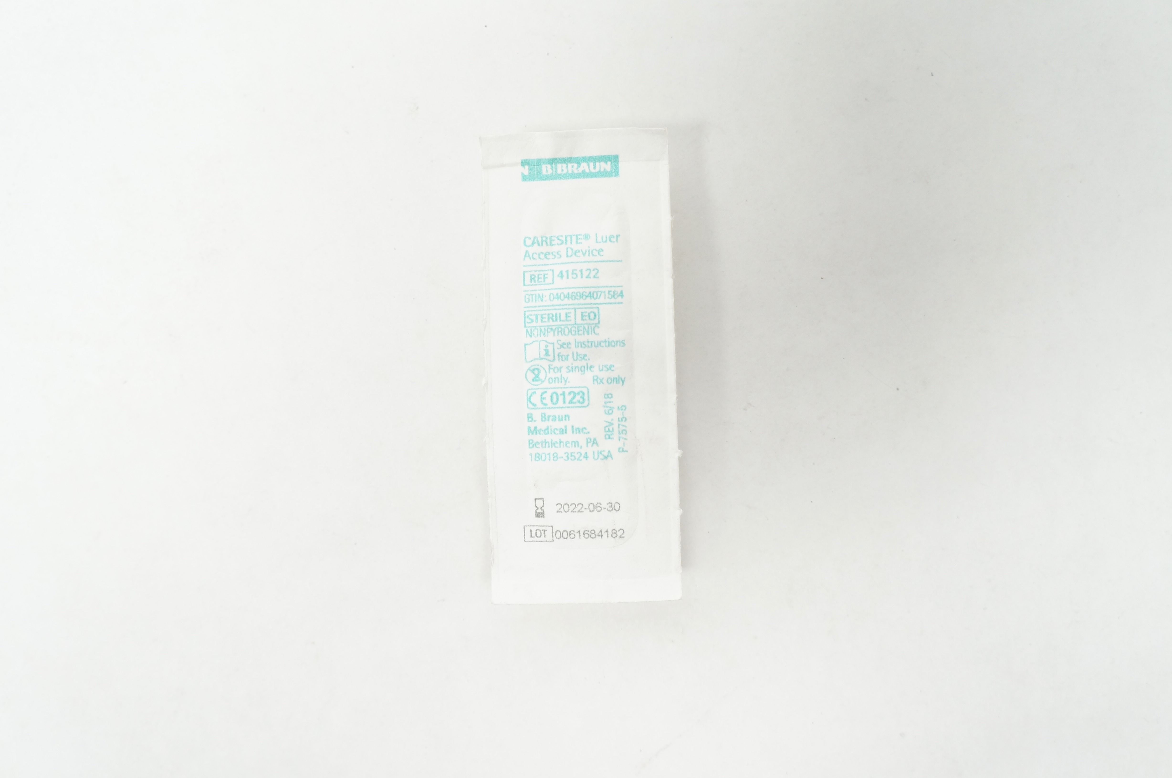 Braun 415122 Caresite Luer Access Device (x)
