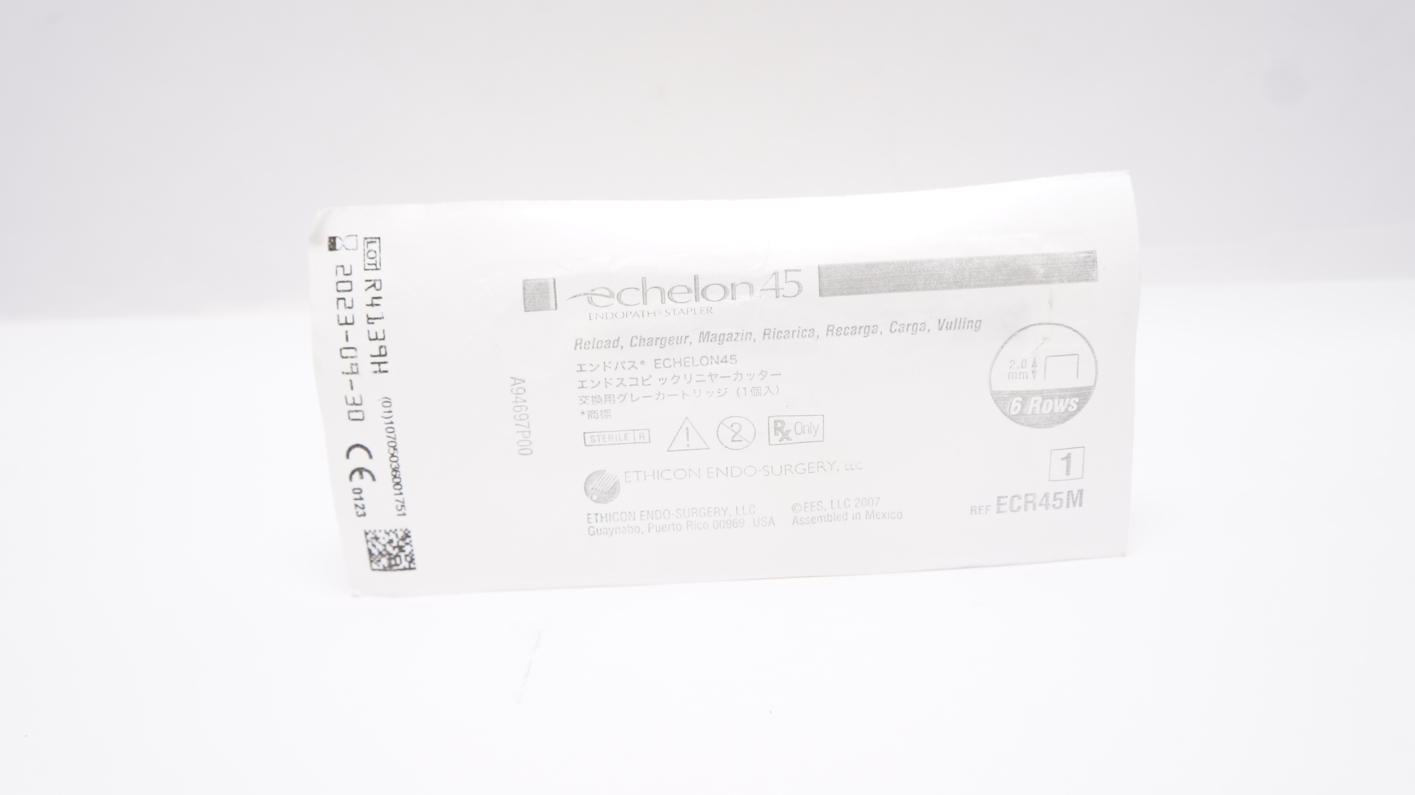 Ethicon ECR45M ECHELON 45 Endopath Stapler Reload 2mm, 6 Rows (x)
