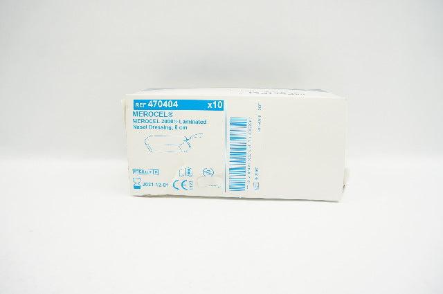 Medtronic 470404 Merocel Laminated Nasal Dressing 8cm - Box of 9 (x)