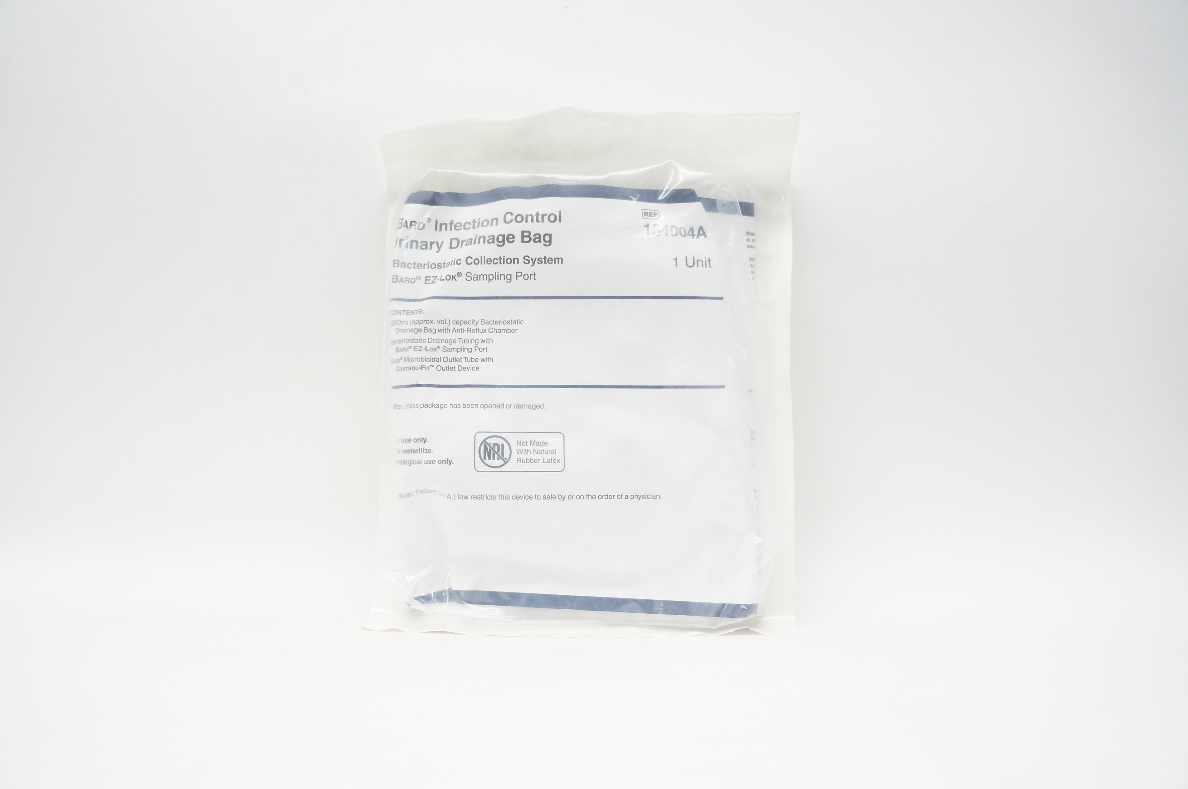 Bard 154004A Infection Control Urinary Drainage Bag