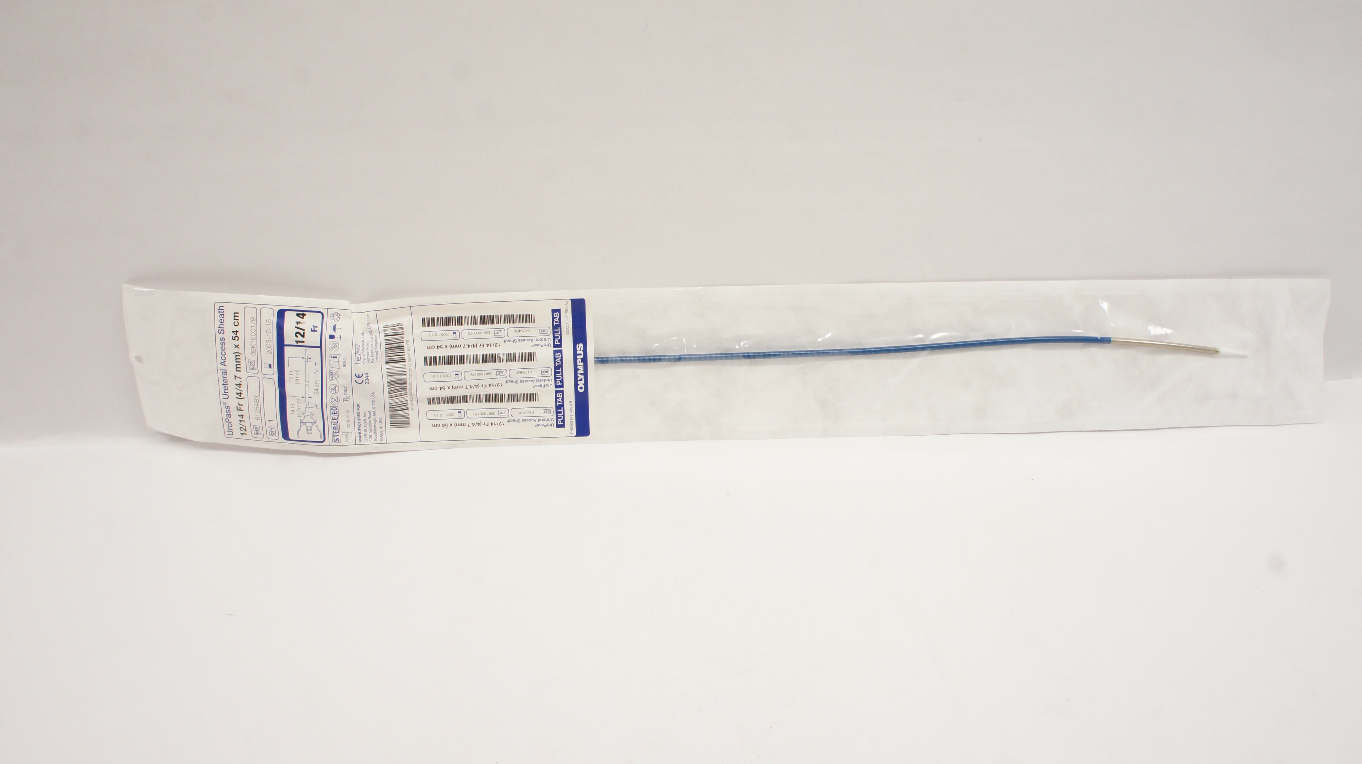 Gyrus ACMI 61254BX UroPass Ureteral Access Sheath 12/14Fr. x 54cm