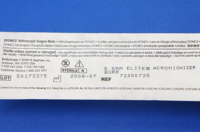 Smith&Nephew 72200725 Elite Acromionizer Burr 5.5mm (x)