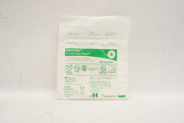 Cardinal Health 2D73TE80 PROTEXIS Pl with Neu-Thera Surgical Gloves Size 8 (x)