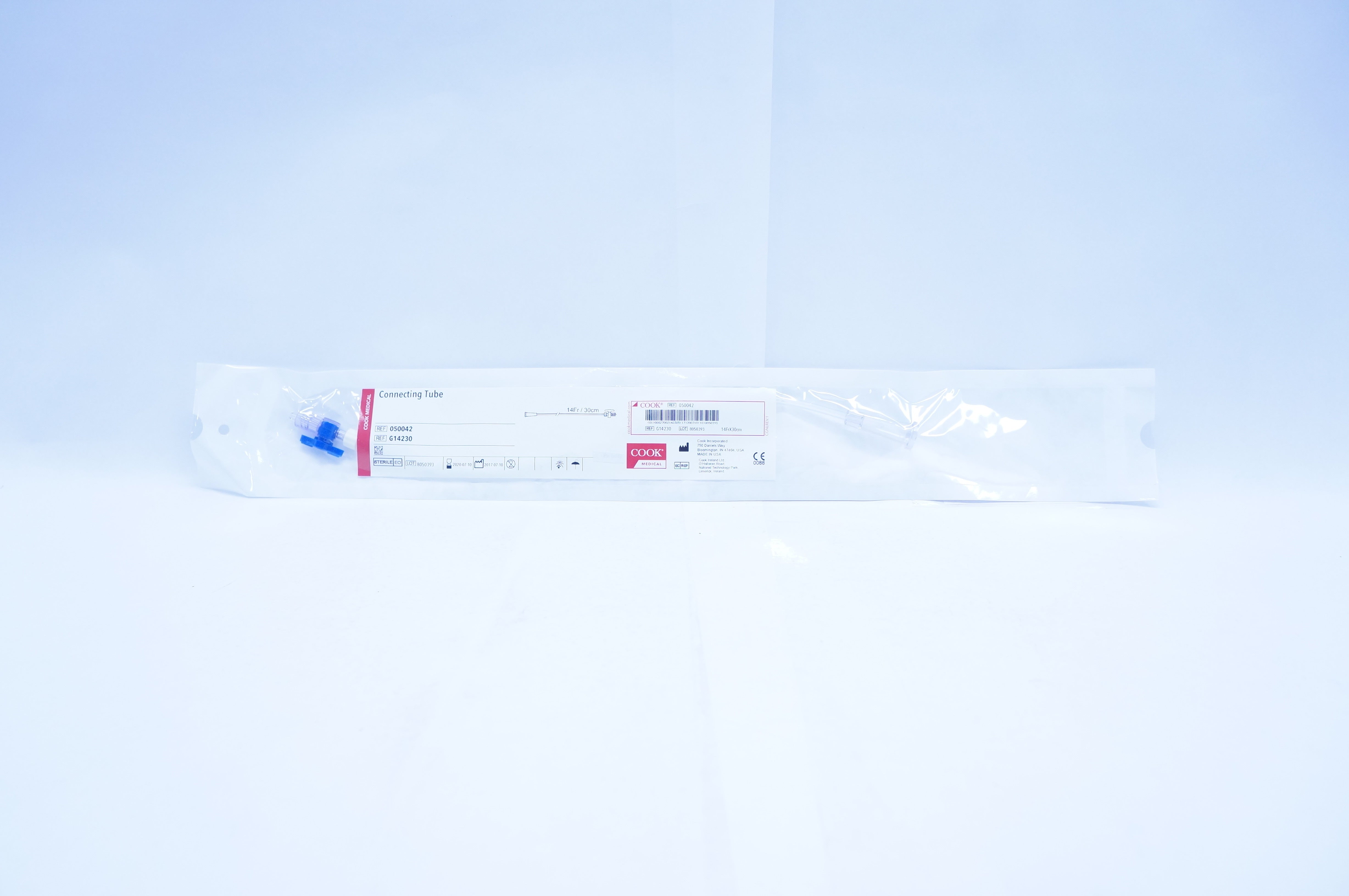 Cook Medical G14230 Connecting Tube 14 Fr x 30cm (x)